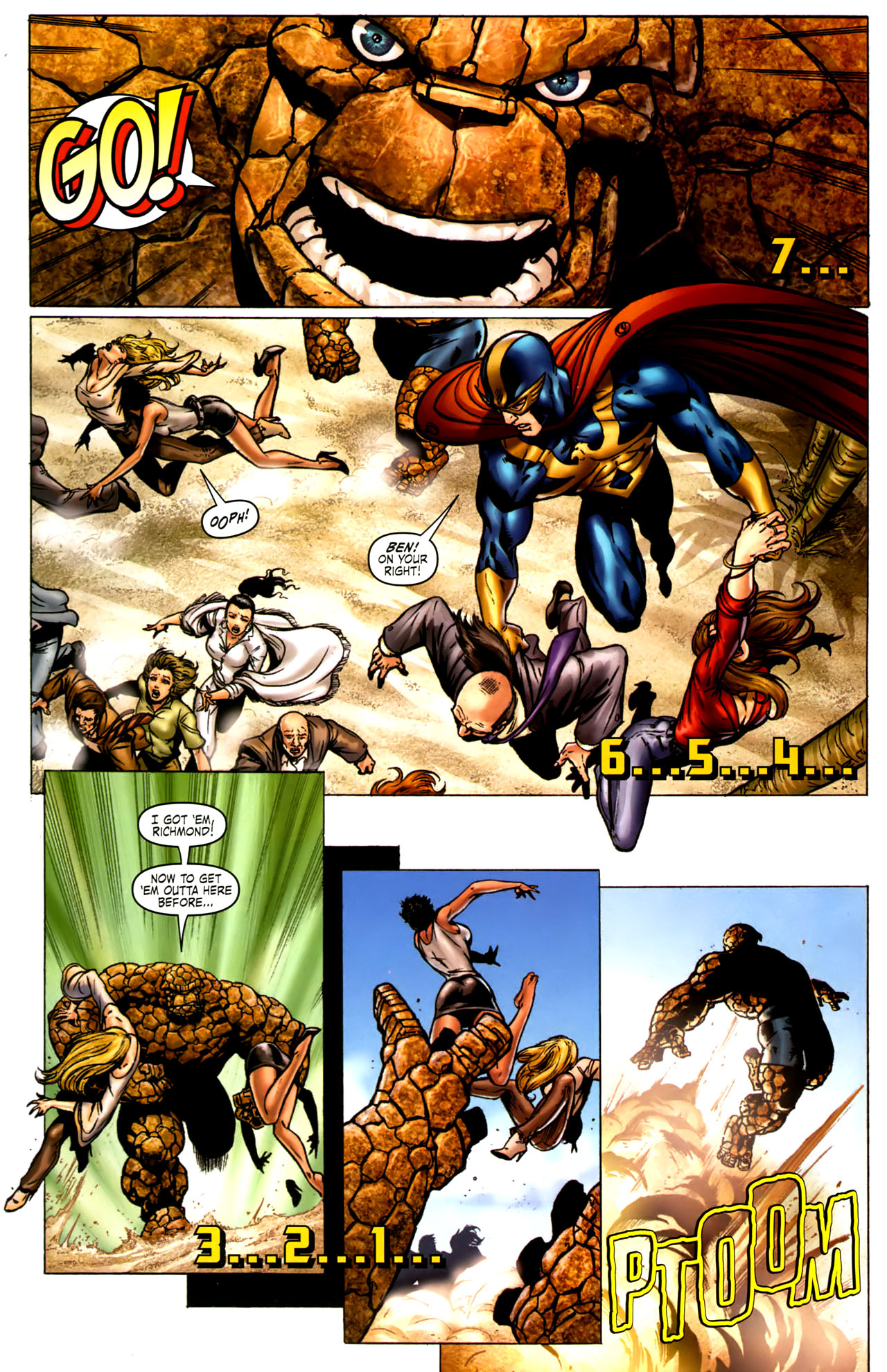 Read online The Thing (2006) comic -  Issue #2 - 6