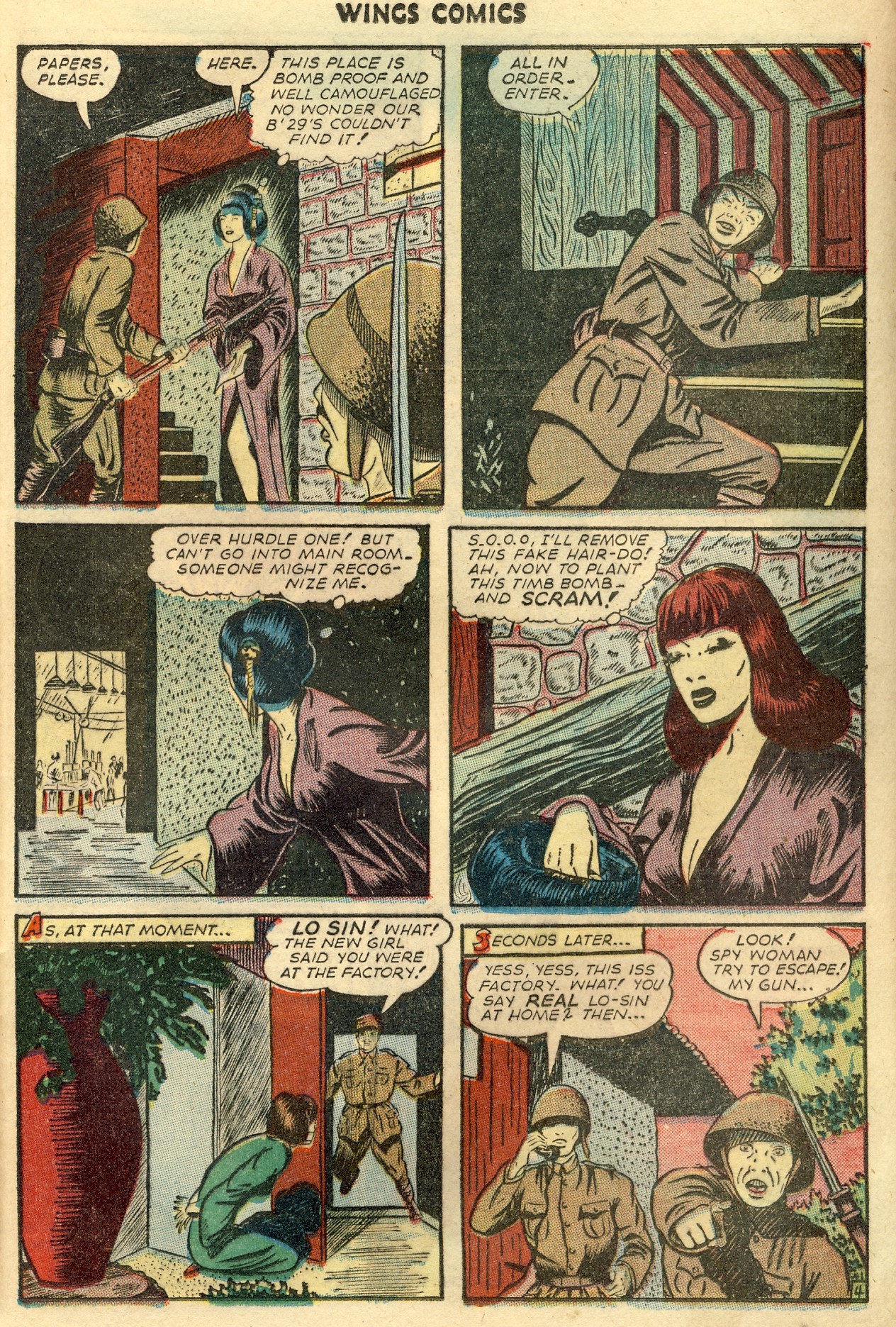 Read online Wings Comics comic -  Issue #59 - 33