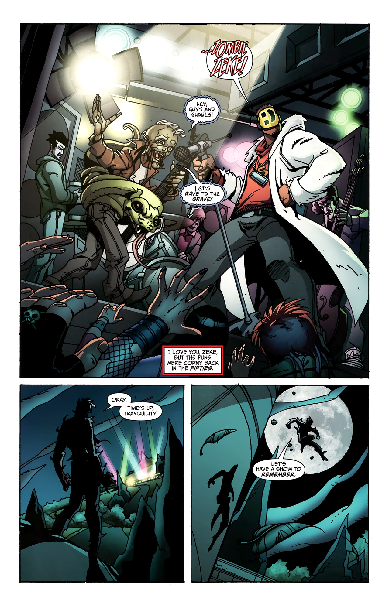 Read online Welcome To Tranquility: One Foot In The Grave comic -  Issue #6 - 10