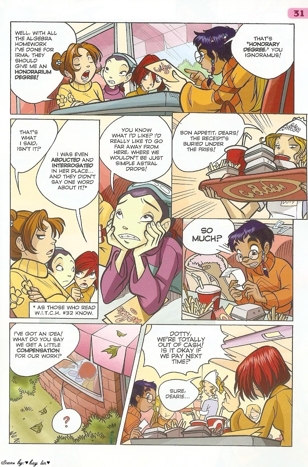 Read online W.i.t.c.h. comic -  Issue #33 - 19