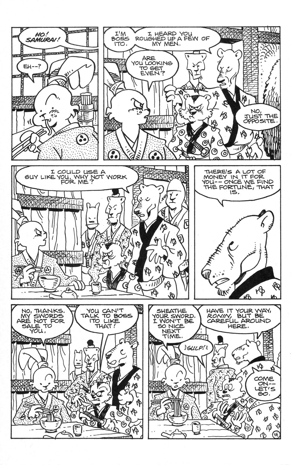 Read online Usagi Yojimbo (1996) comic -  Issue #96 - 16
