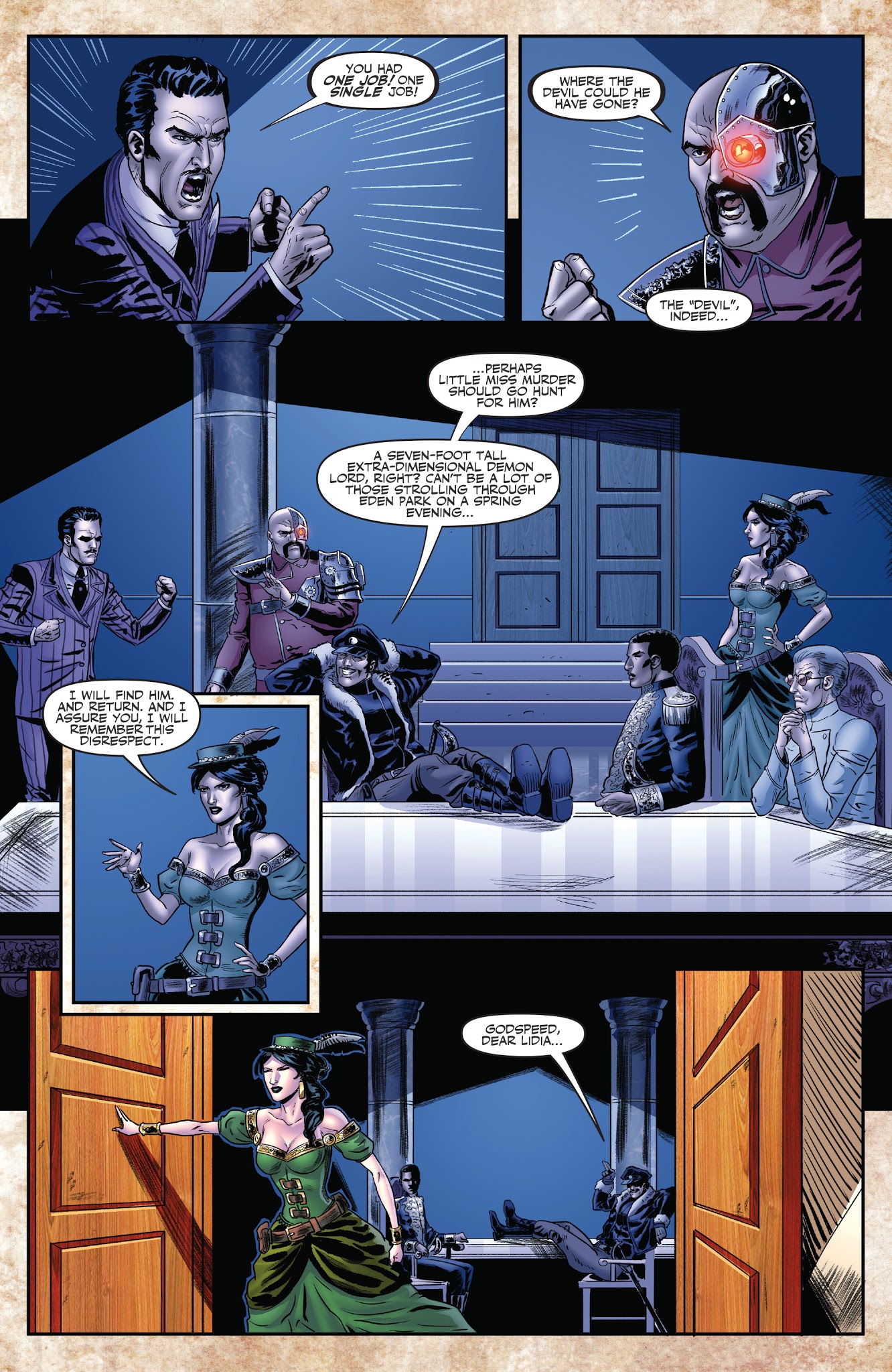 Read online Legenderry: Vampirella comic -  Issue # _TPB - 34