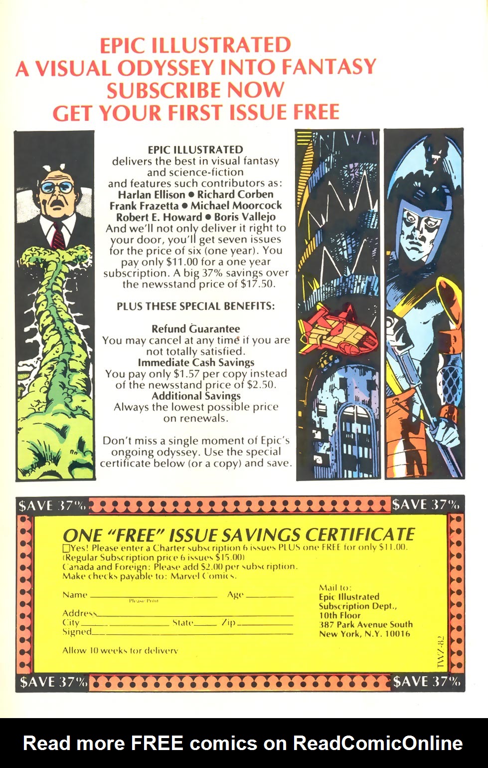 Read online Marvel Comics Super Special comic -  Issue #22 - 52