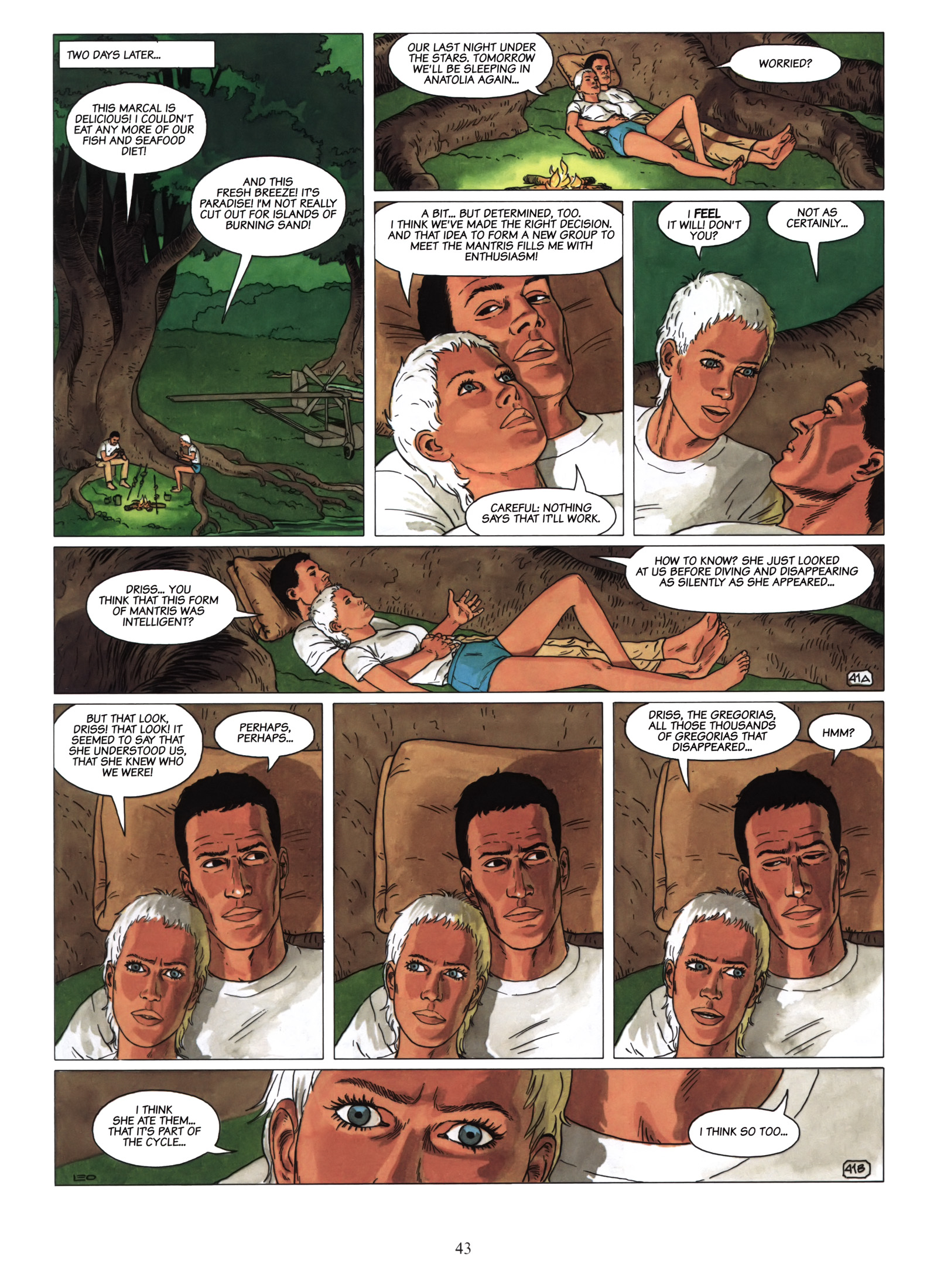 Read online Aldebaran comic -  Issue # TPB 2 - 45