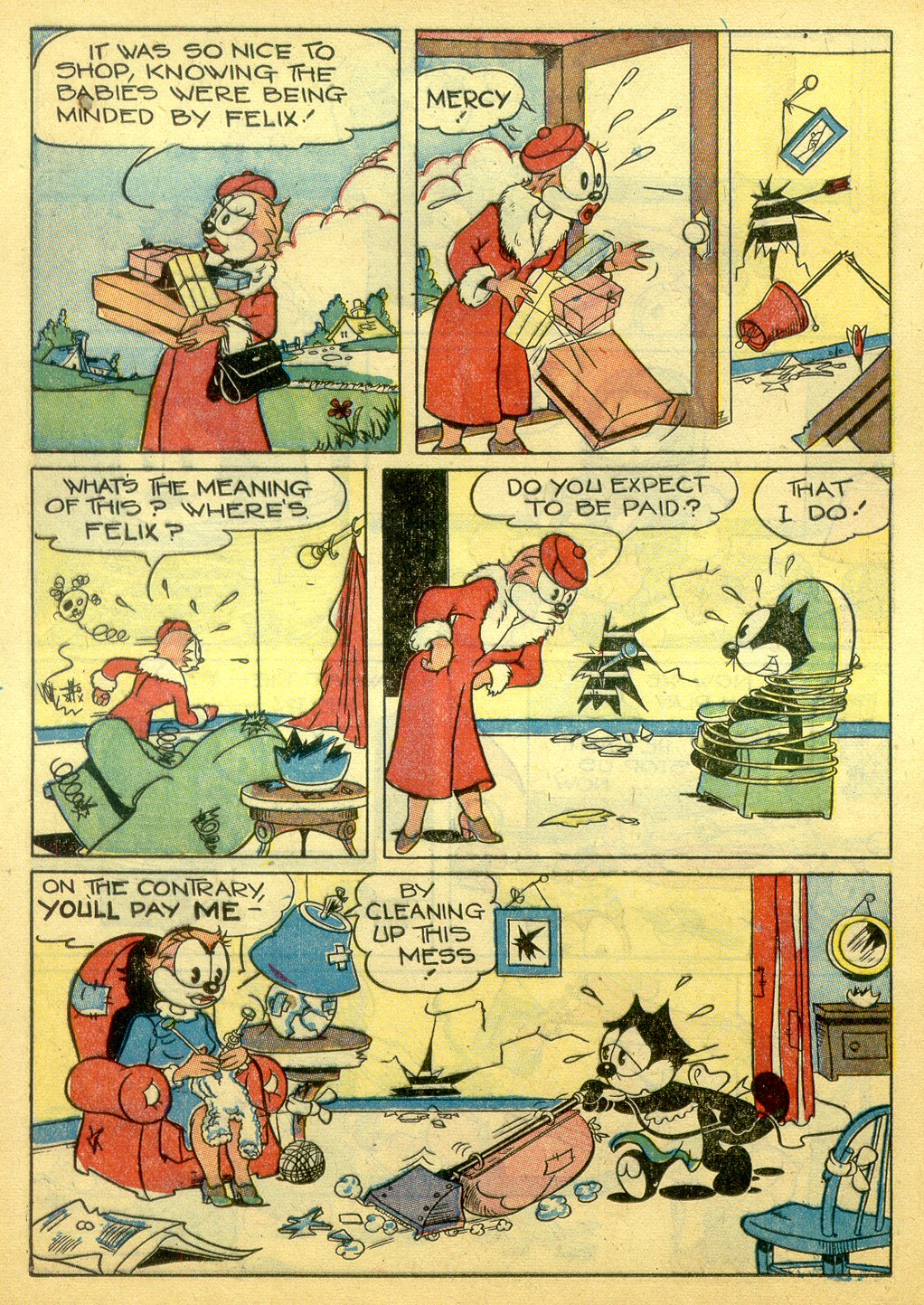 Read online Felix the Cat (1948) comic -  Issue #3 - 16