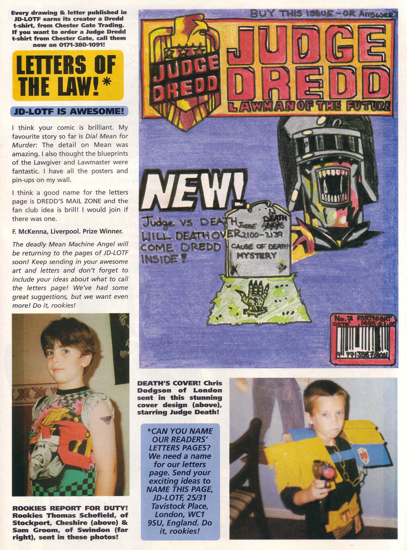 Read online Judge Dredd Lawman of the Future comic -  Issue #8 - 26
