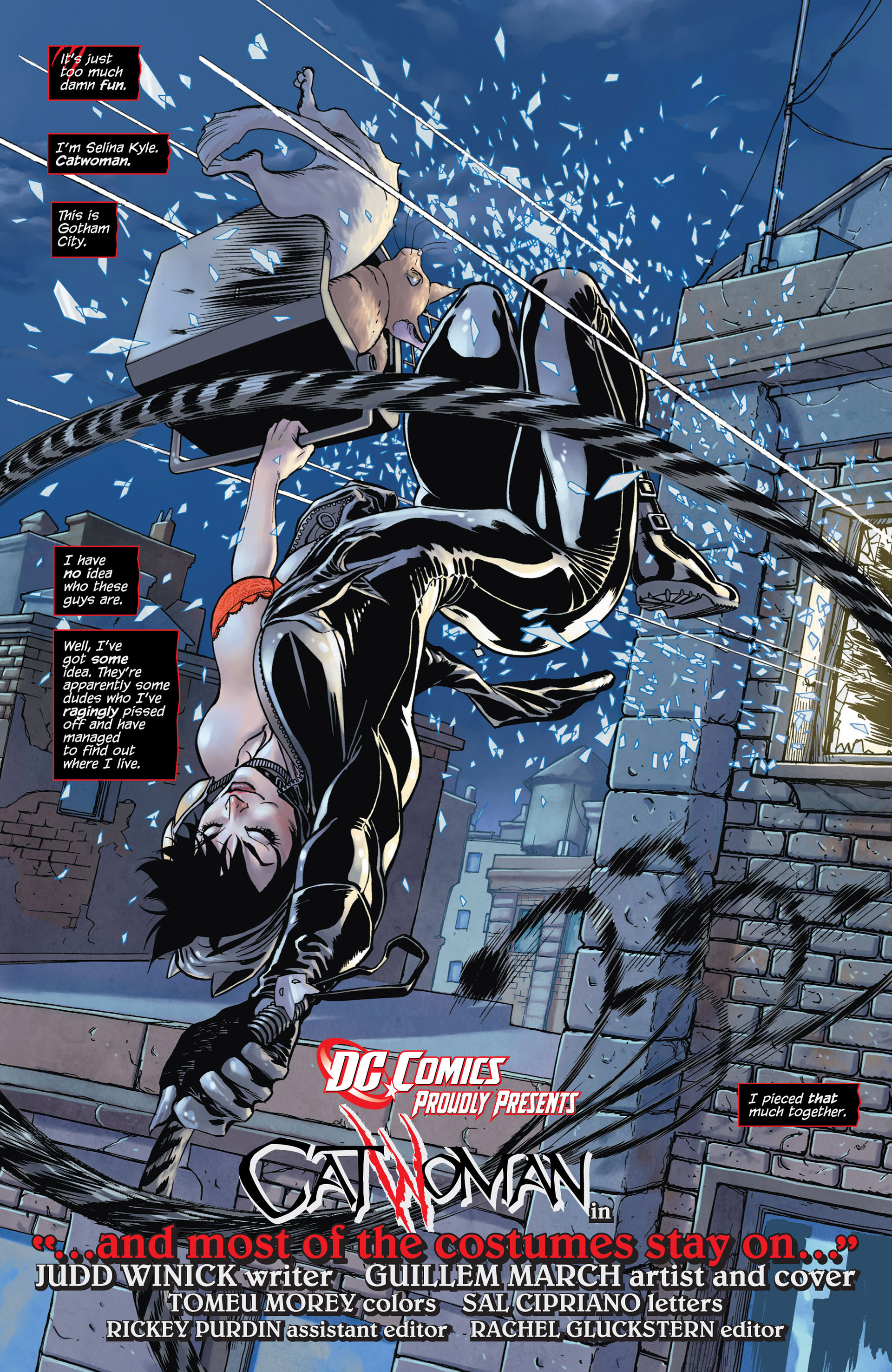 Read online Catwoman (2011) comic -  Issue #1 - 5