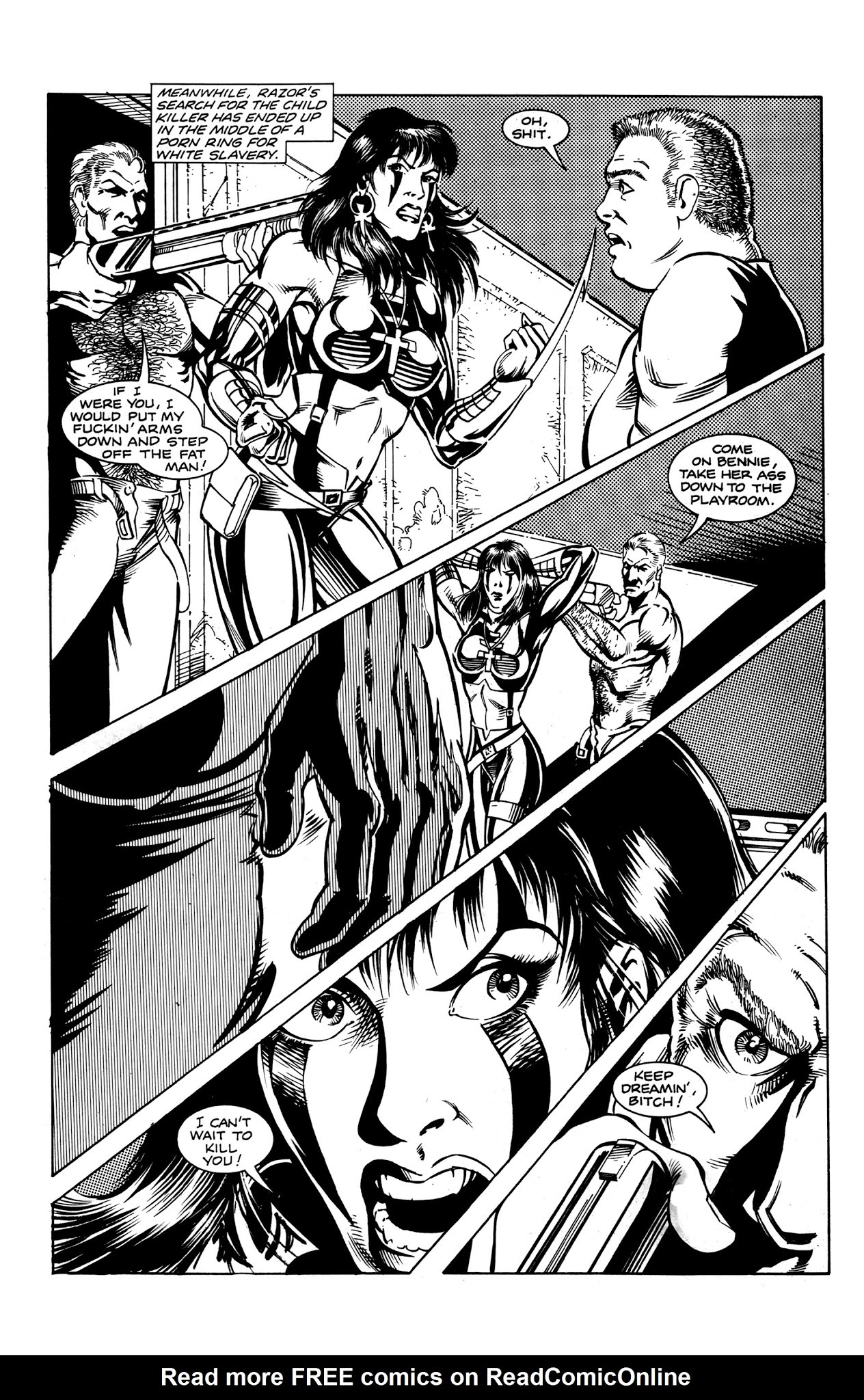 Read online Razor comic -  Issue # _Deep Cuts - 34