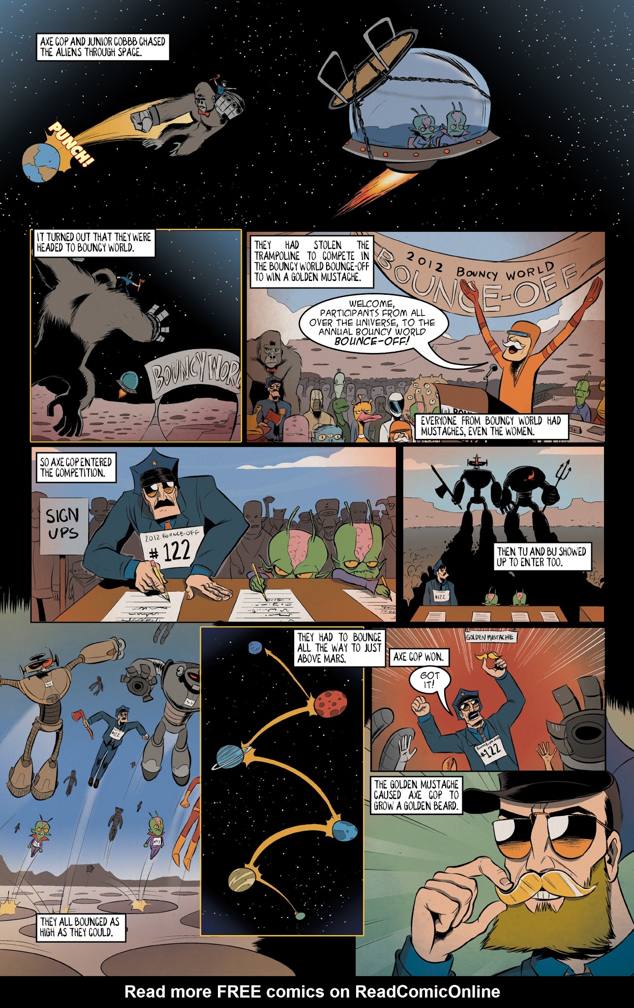 Read online Axe Cop comic -  Issue # TPB 4 - 51
