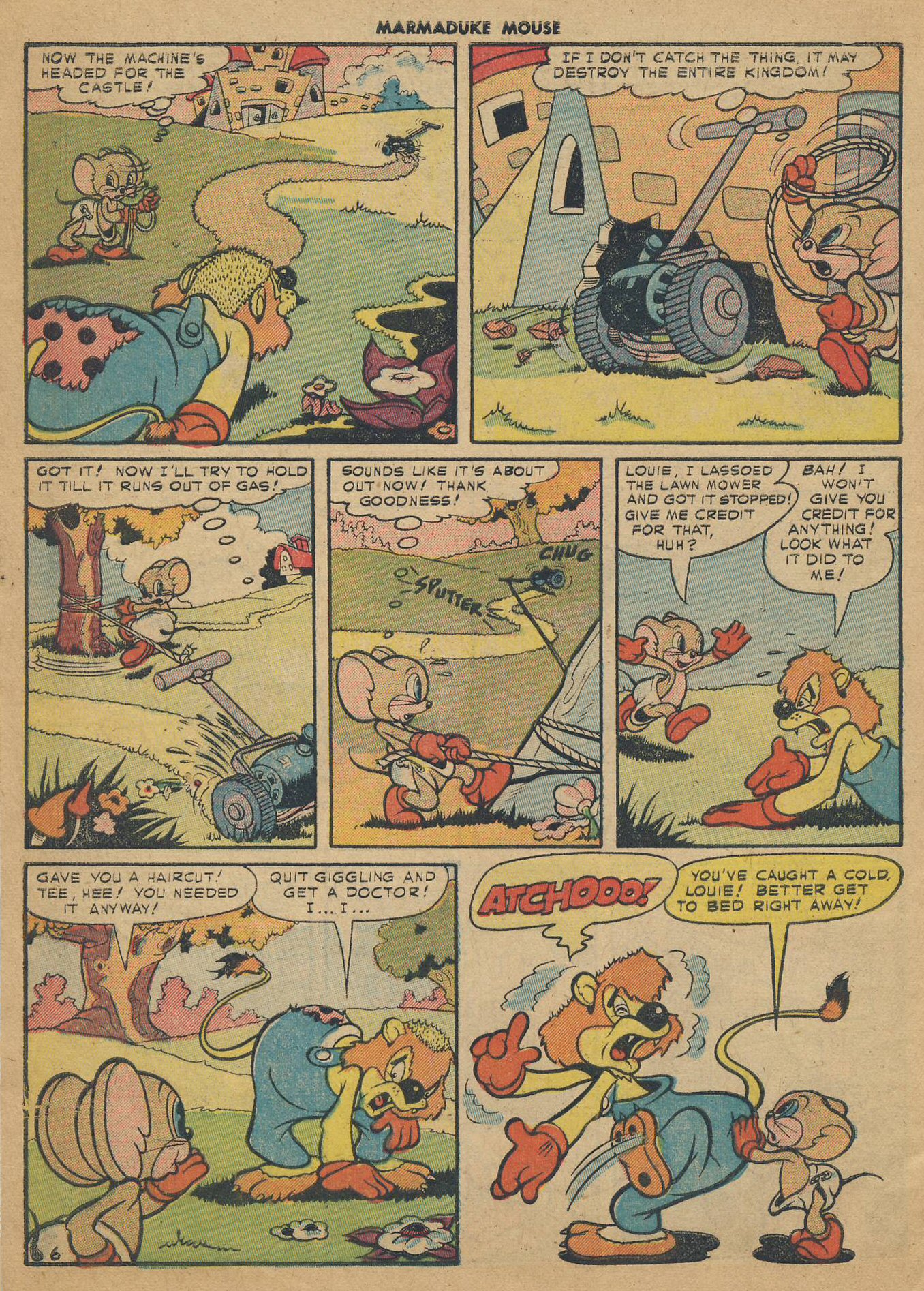 Read online Marmaduke Mouse comic -  Issue #54 - 8