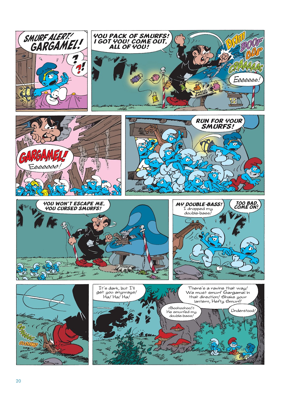 Read online The Smurfs comic -  Issue #17 - 20