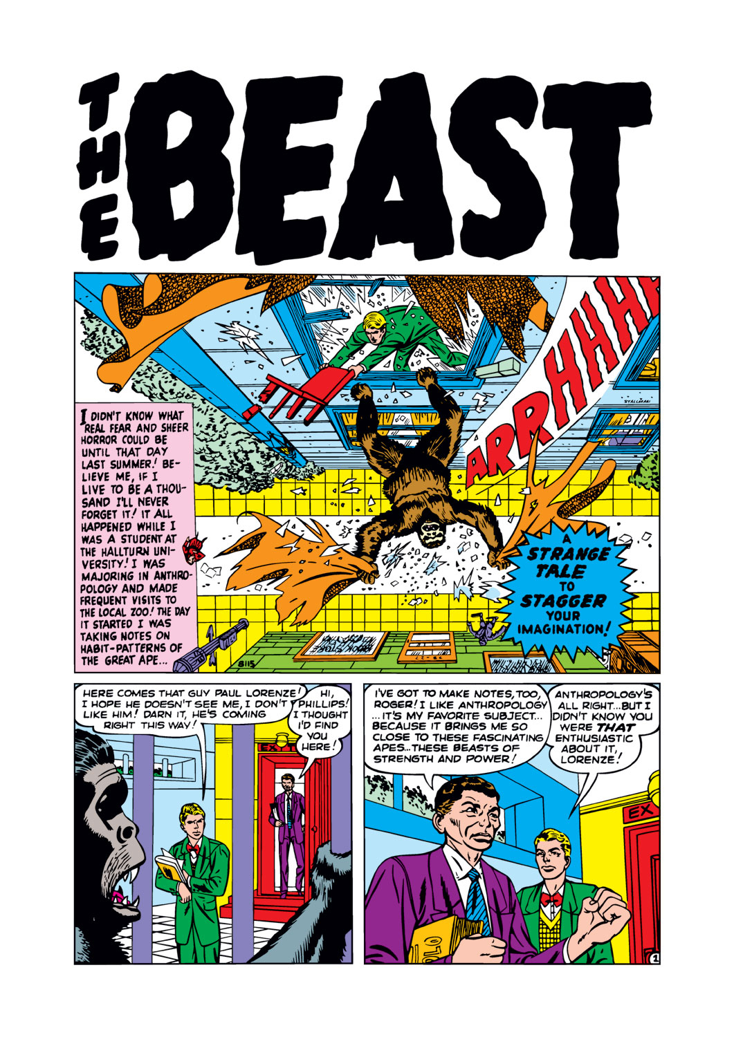 Read online Strange Tales (1951) comic -  Issue #1 - 9