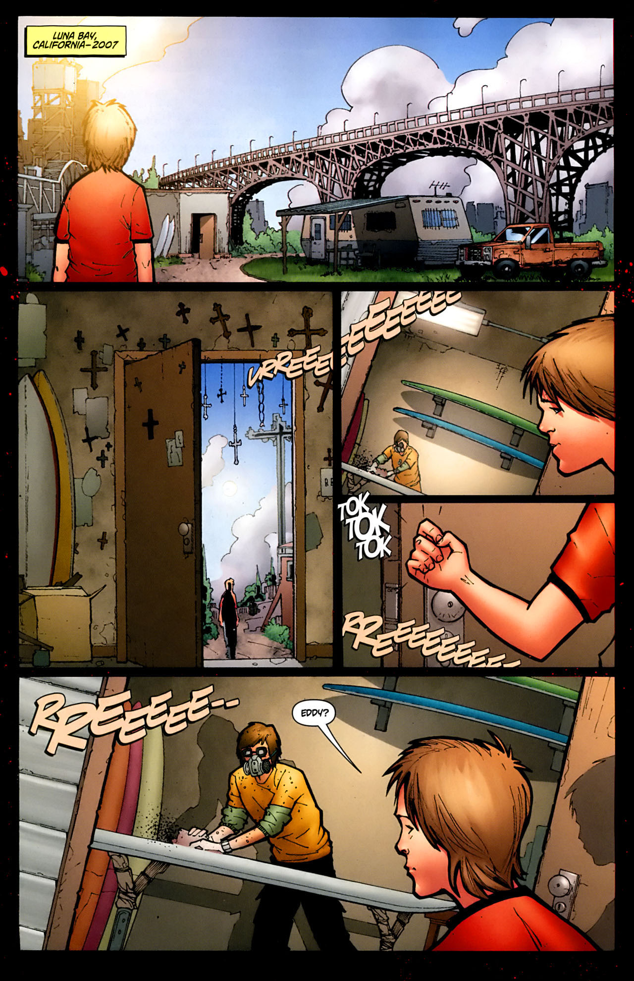 Read online Lost Boys: Reign of Frogs comic -  Issue #1 - 2