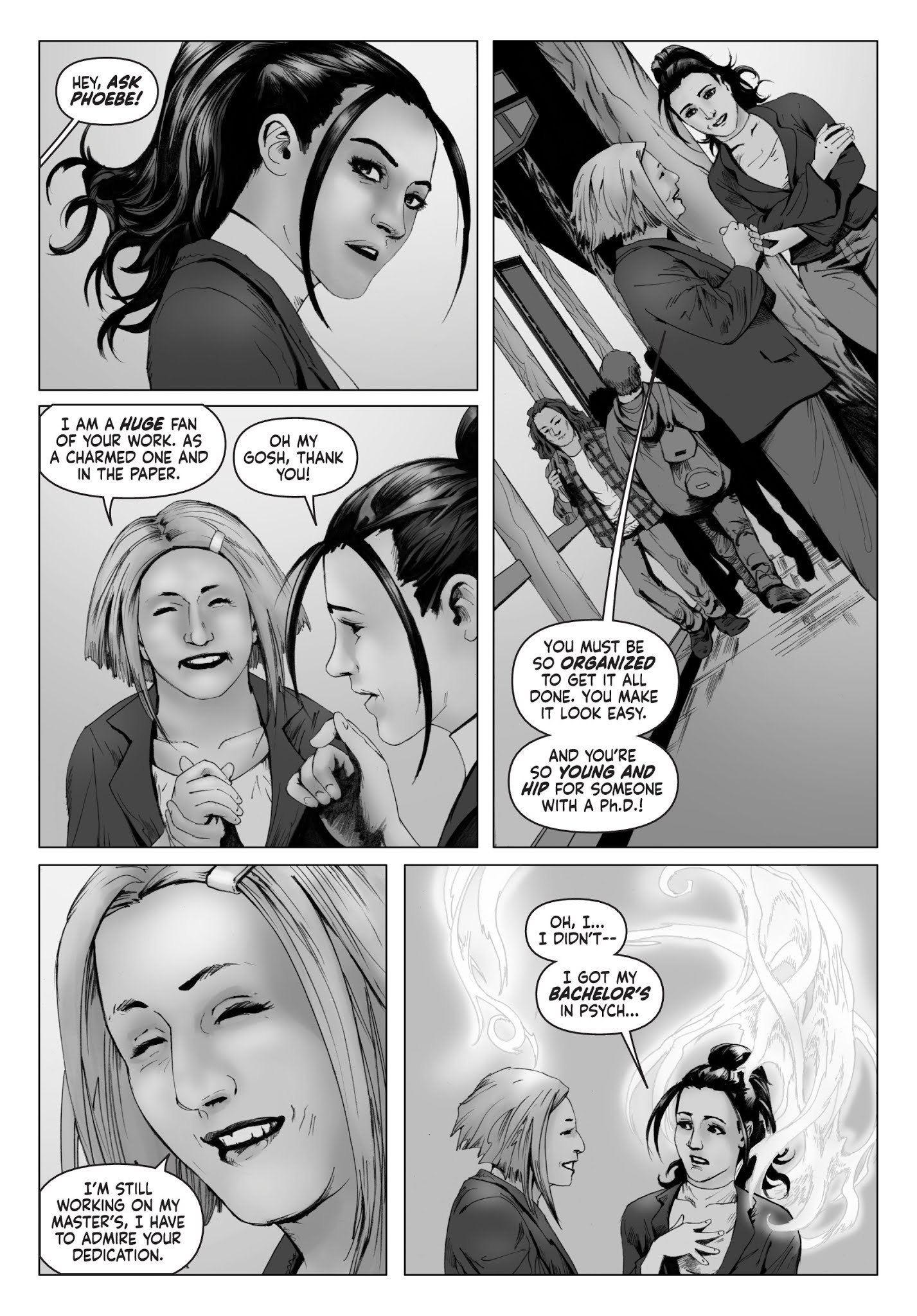 Read online Charmed: Magic School comic -  Issue # TPB - 58