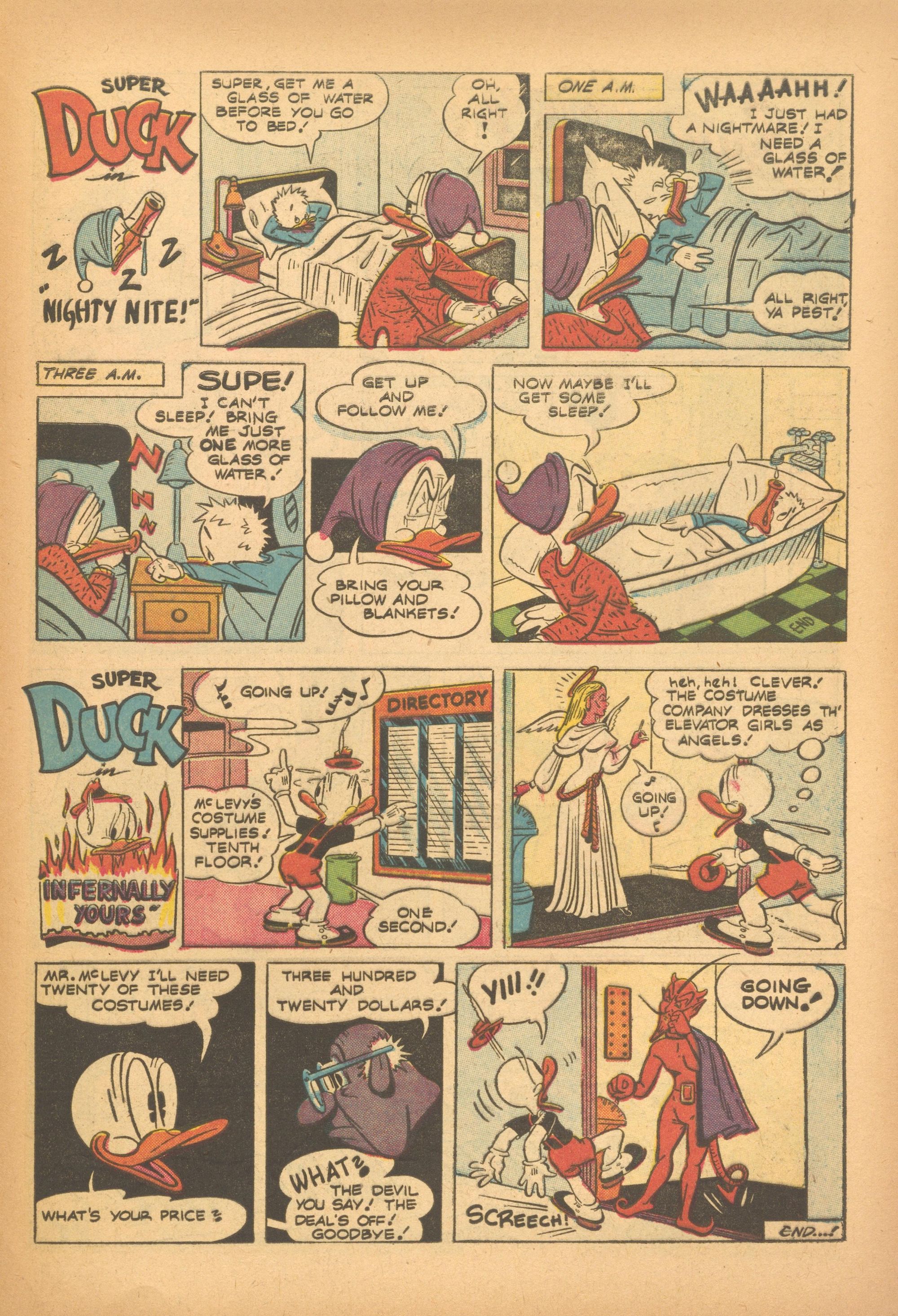 Read online Super Duck Comics comic -  Issue #61 - 29