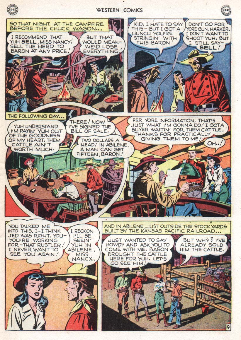 Read online Western Comics comic -  Issue #3 - 10