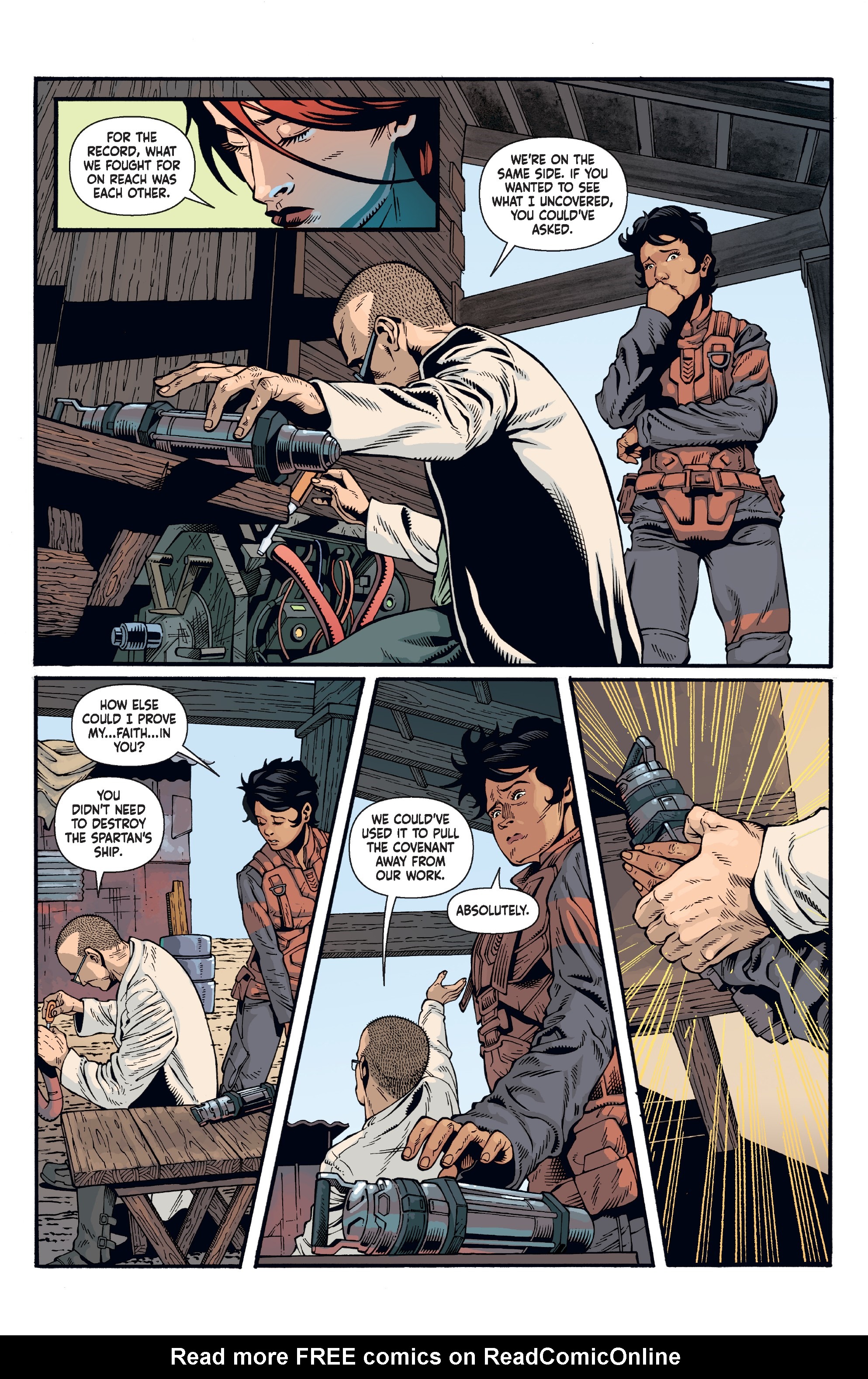 Read online Halo: Lone Wolf comic -  Issue #3 - 5