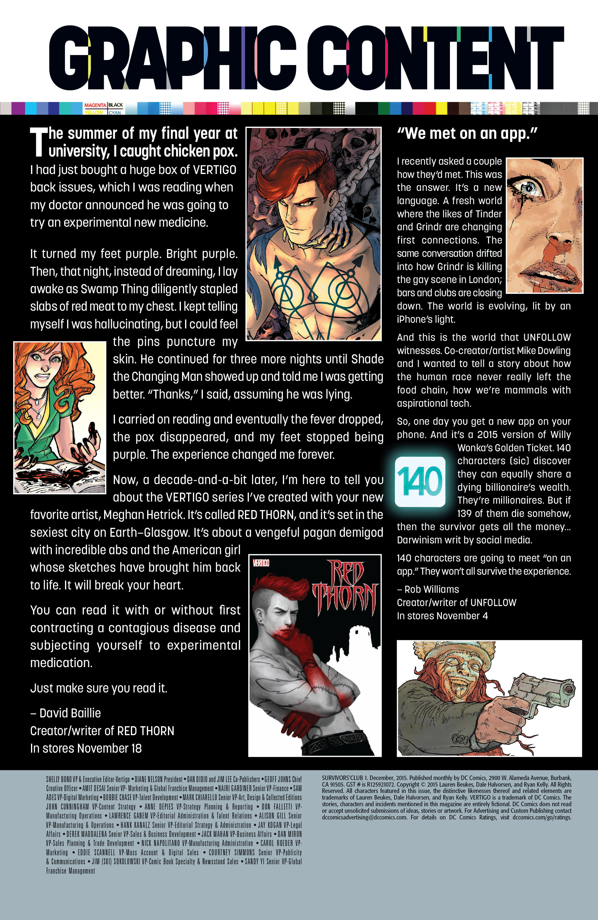 Read online Survivors' Club comic -  Issue #1 - 25