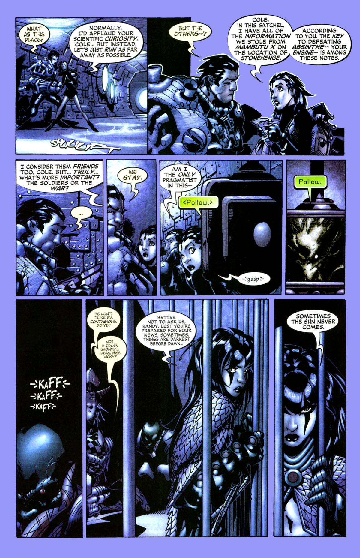 Read online Steampunk comic -  Issue #12 - 17