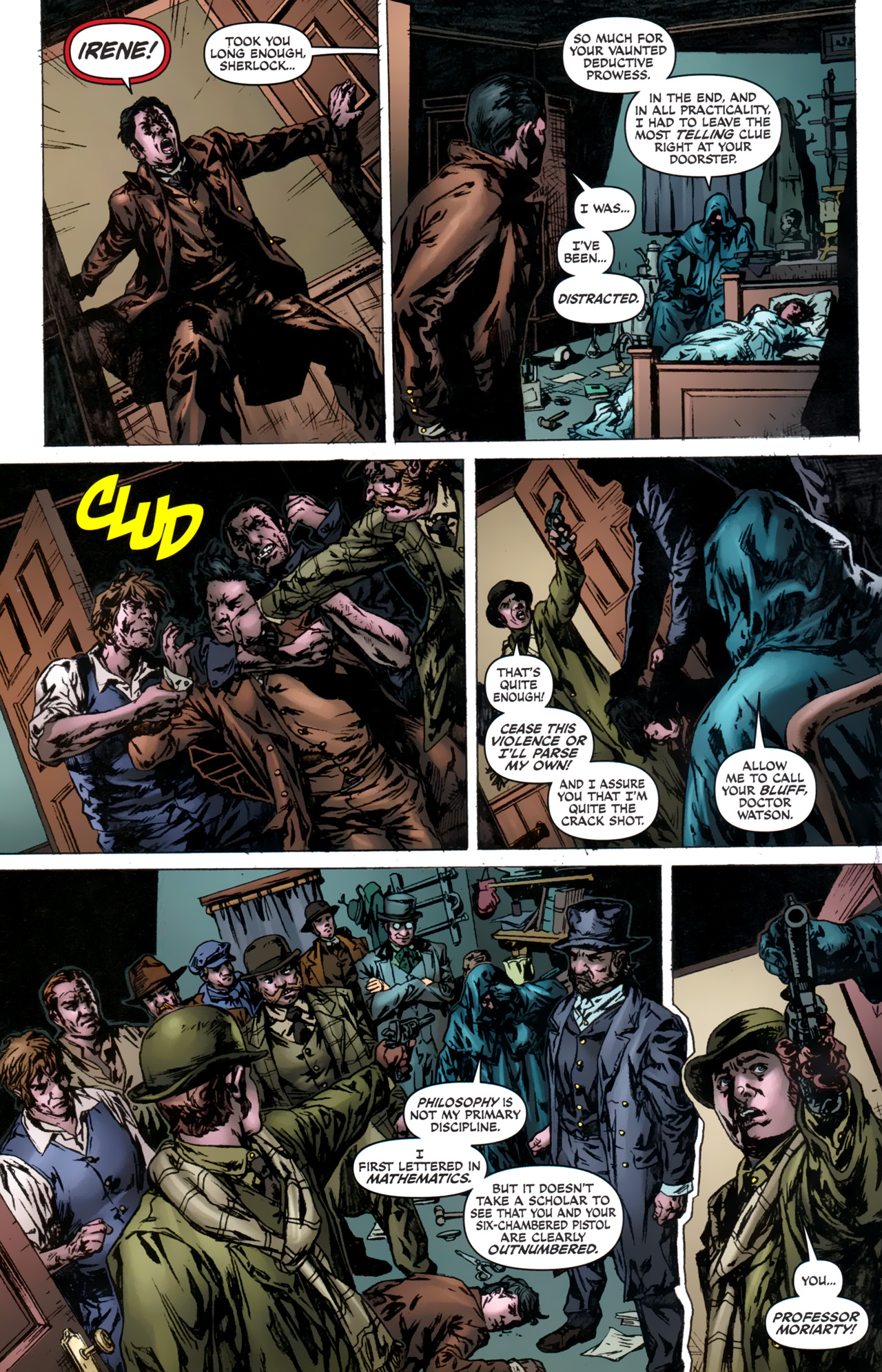 Read online Sherlock Holmes: Year One comic -  Issue #5 - 23