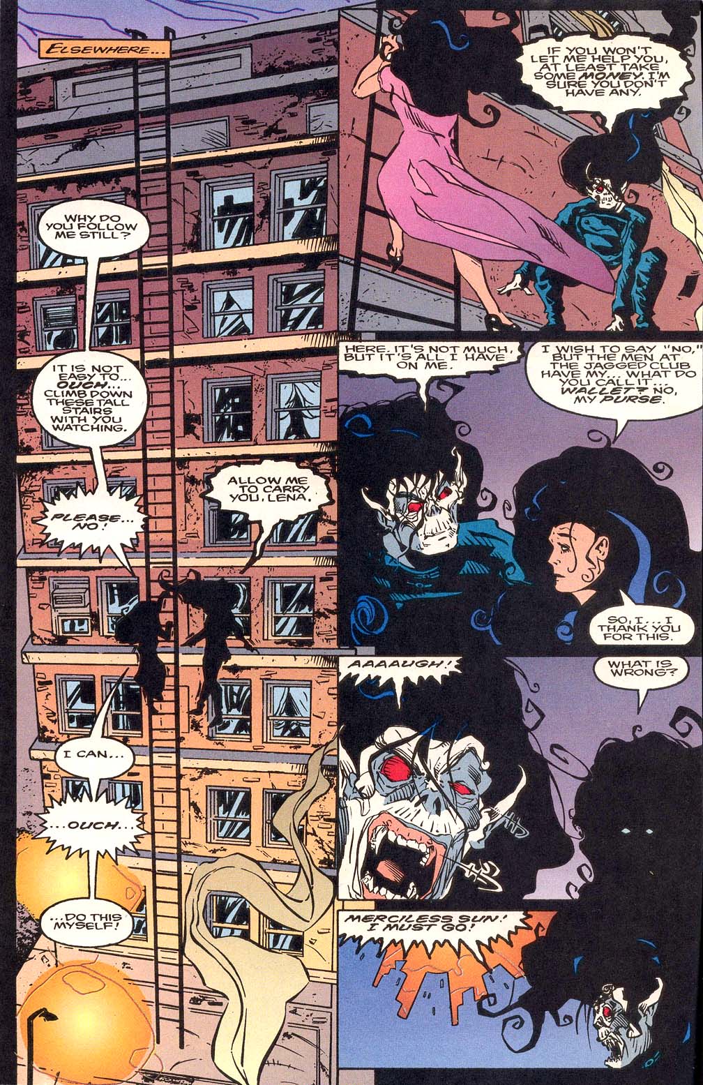 Read online Morbius: The Living Vampire (1992) comic -  Issue #26 - 5