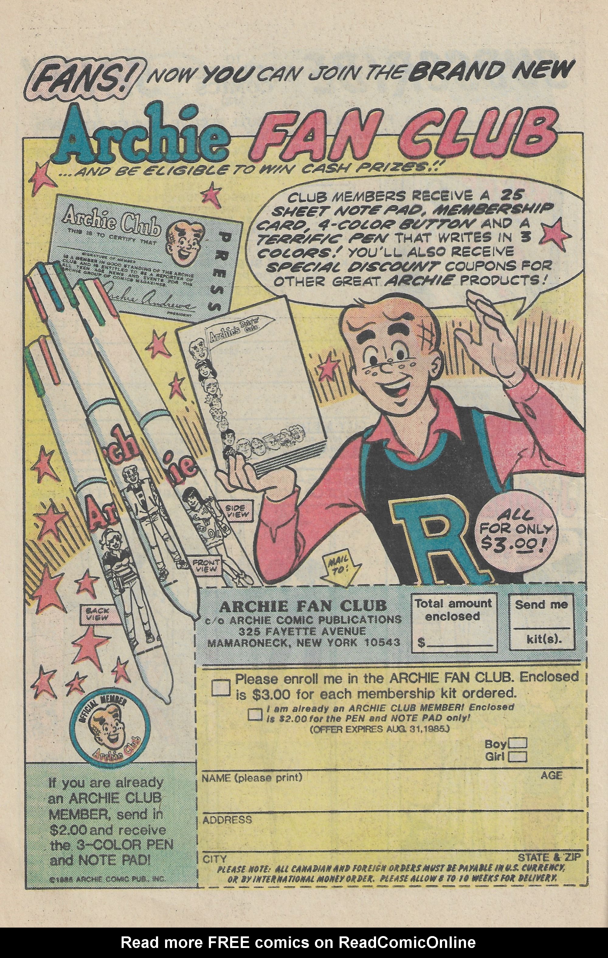 Read online Archie Giant Series Magazine comic -  Issue #552 - 28