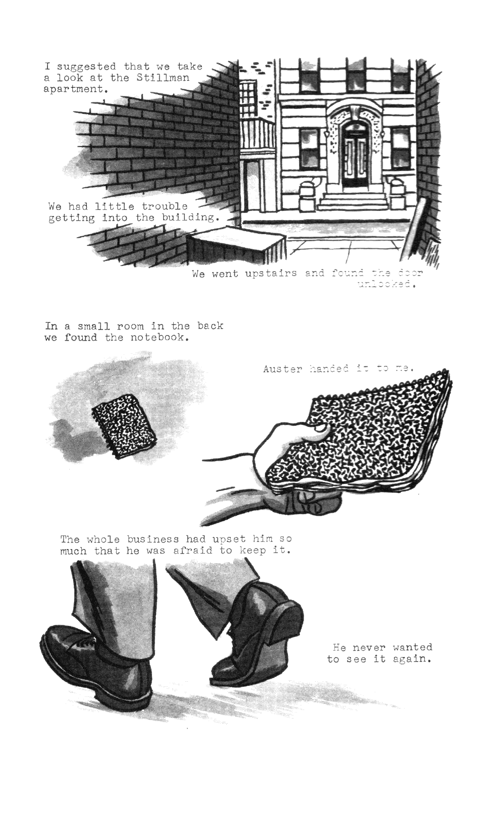 Read online Neon Lit: Paul Auster's City of Glass comic -  Issue # TPB (Part 2) - 43