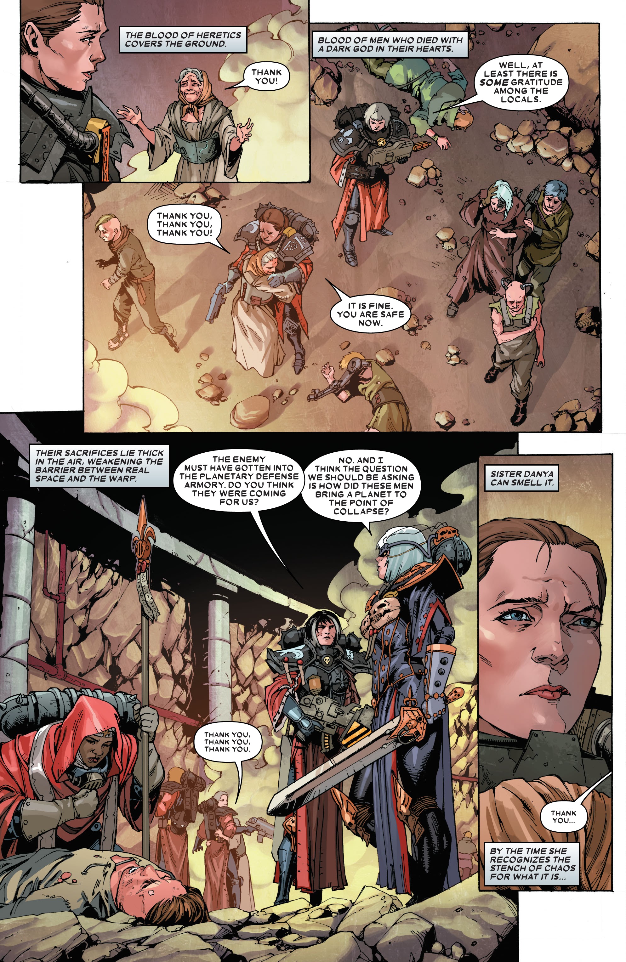 Read online Warhammer 40,000: Sisters Of Battle comic -  Issue #1 - 13
