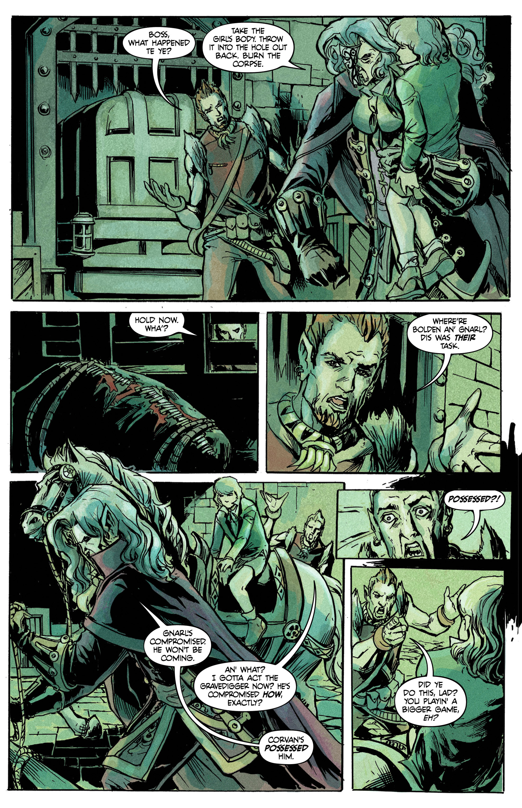 Read online Raven Nevermore comic -  Issue #5 - 14