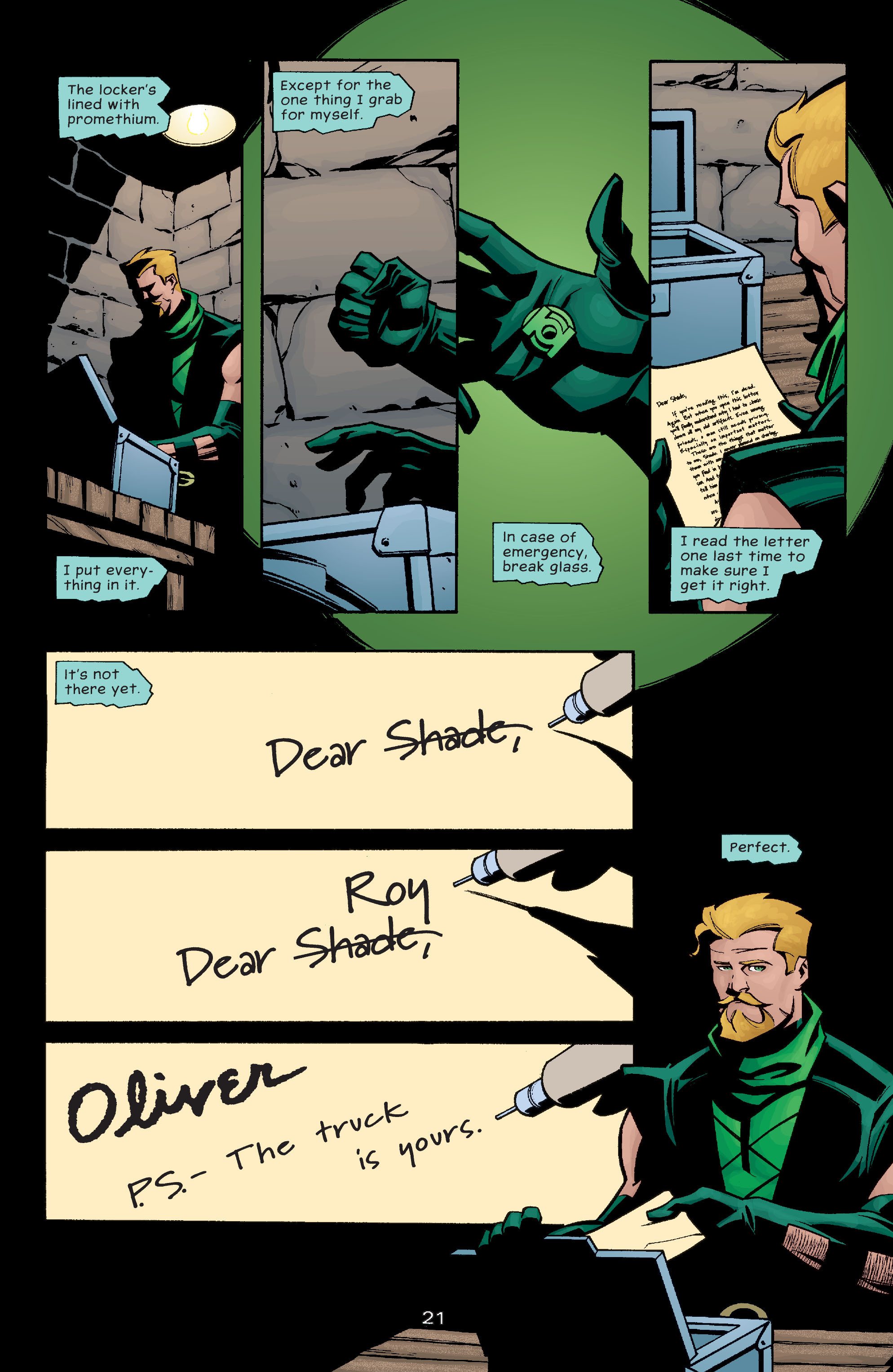 Read online Green Arrow (2001) comic -  Issue #21 - 22