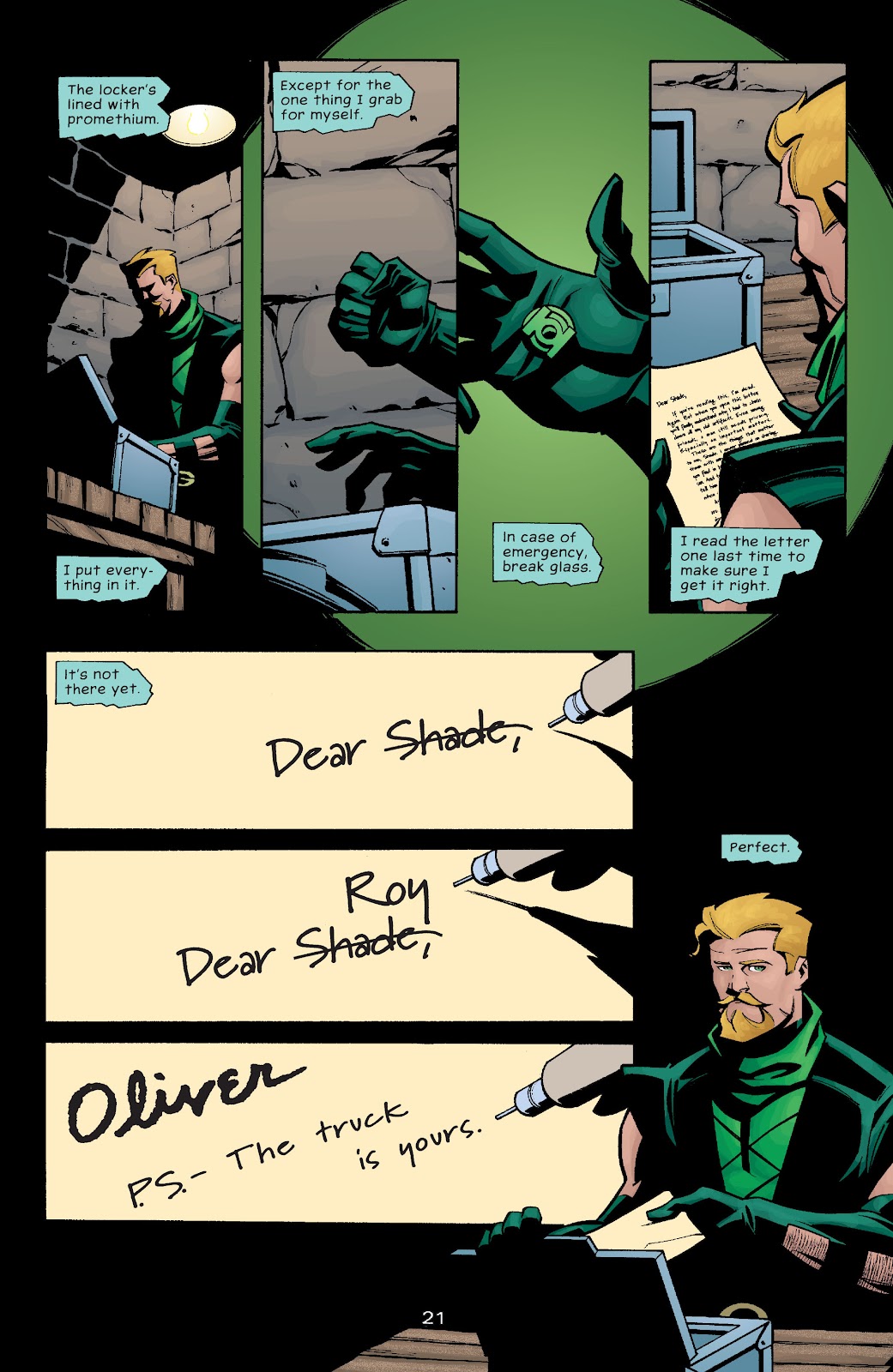 Green Arrow (2001) issue 21 - Page 22