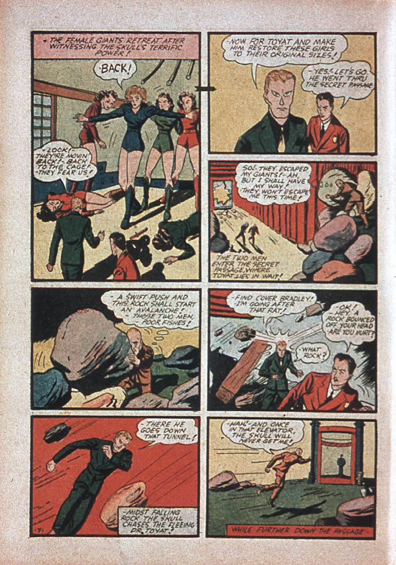 Read online Amazing Man Comics comic -  Issue #7 - 27