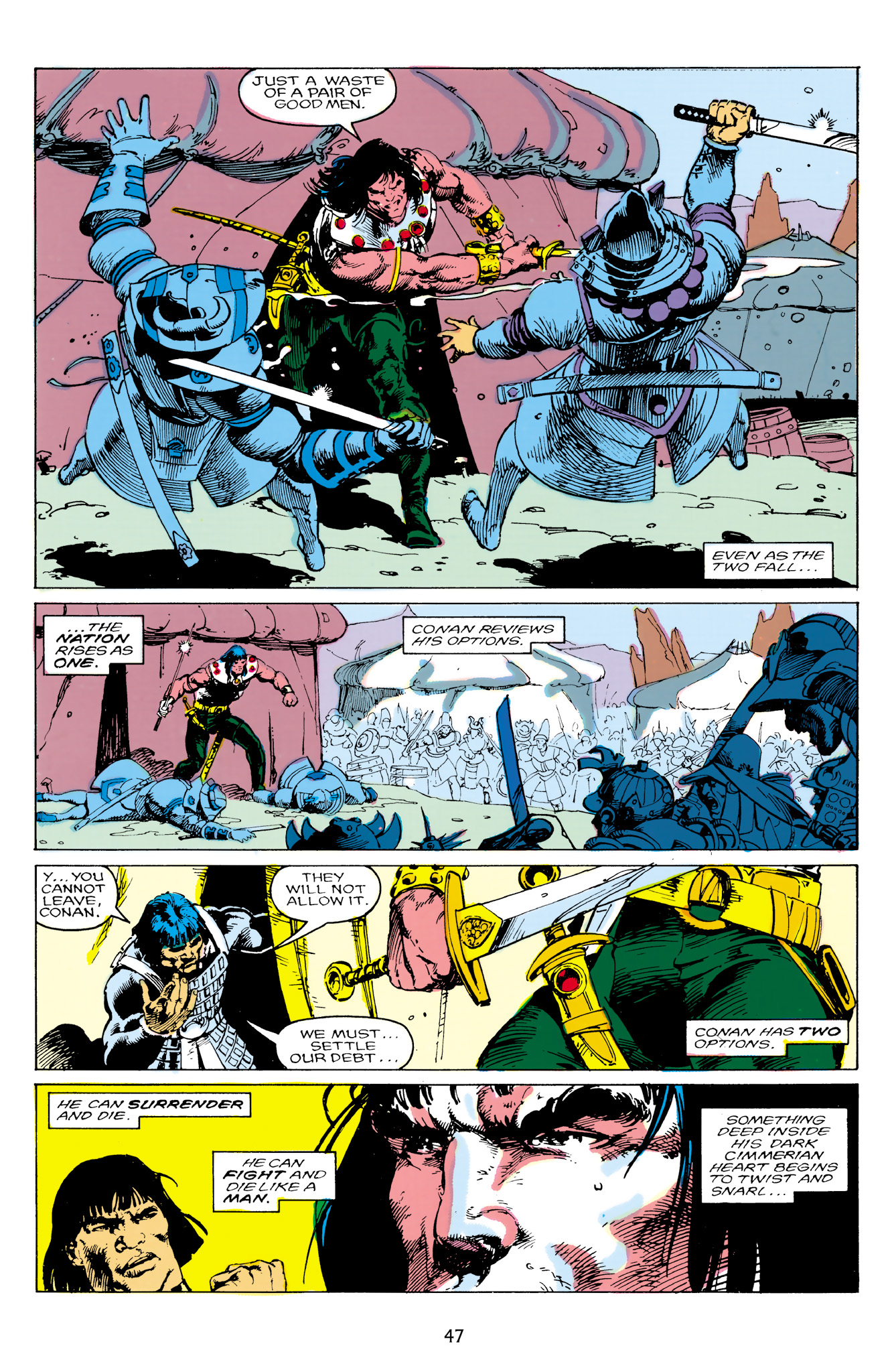 Read online The Chronicles of Conan comic -  Issue # TPB 27 (Part 1) - 47