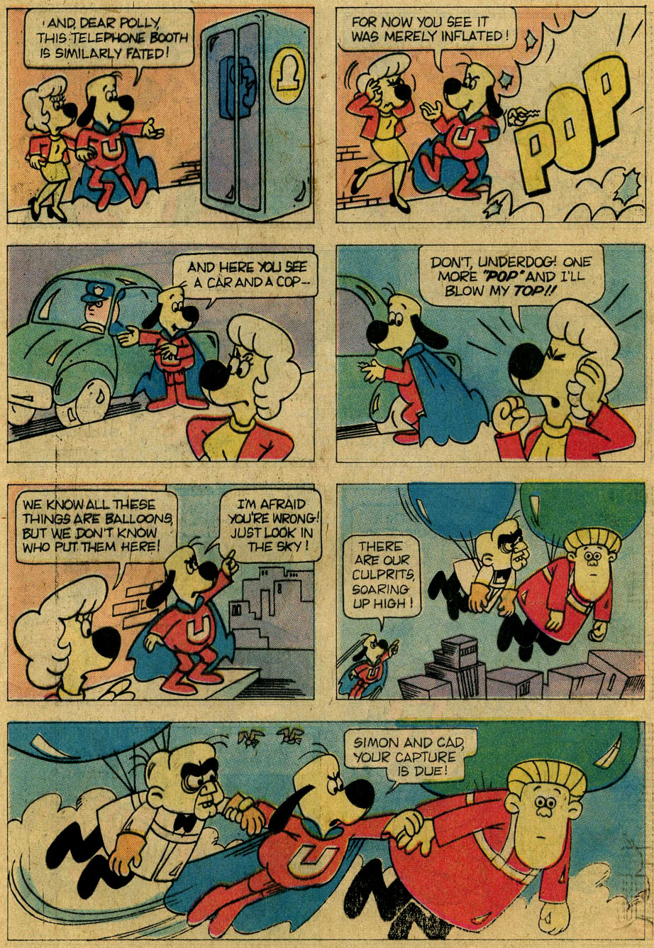 Read online Underdog (1975) comic -  Issue #15 - 17