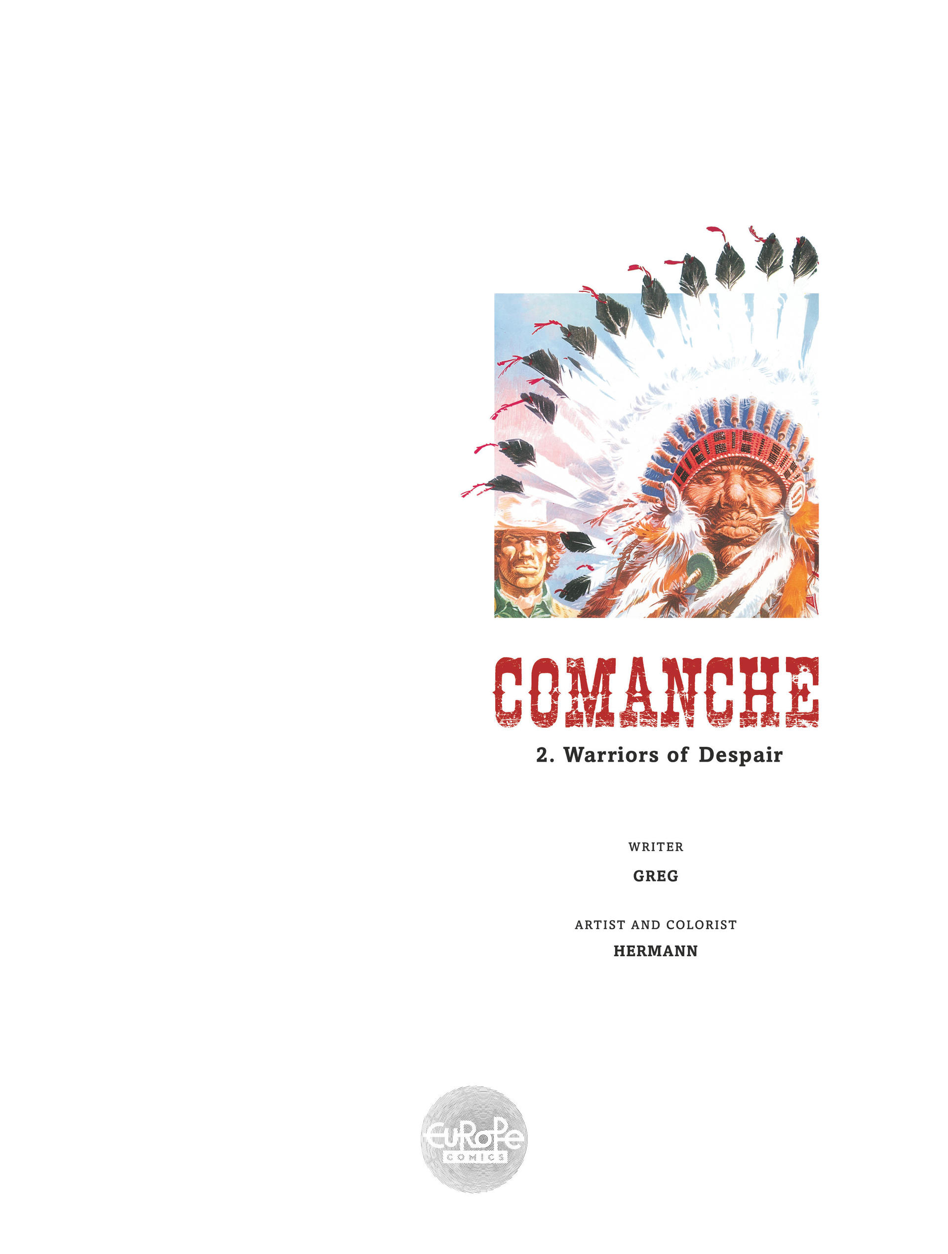 Read online Comanche comic -  Issue #2 - 2