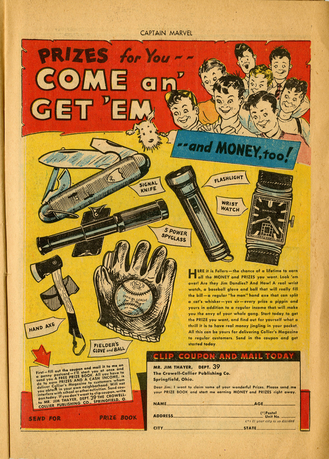 Read online Captain Marvel Adventures comic -  Issue #38 - 15