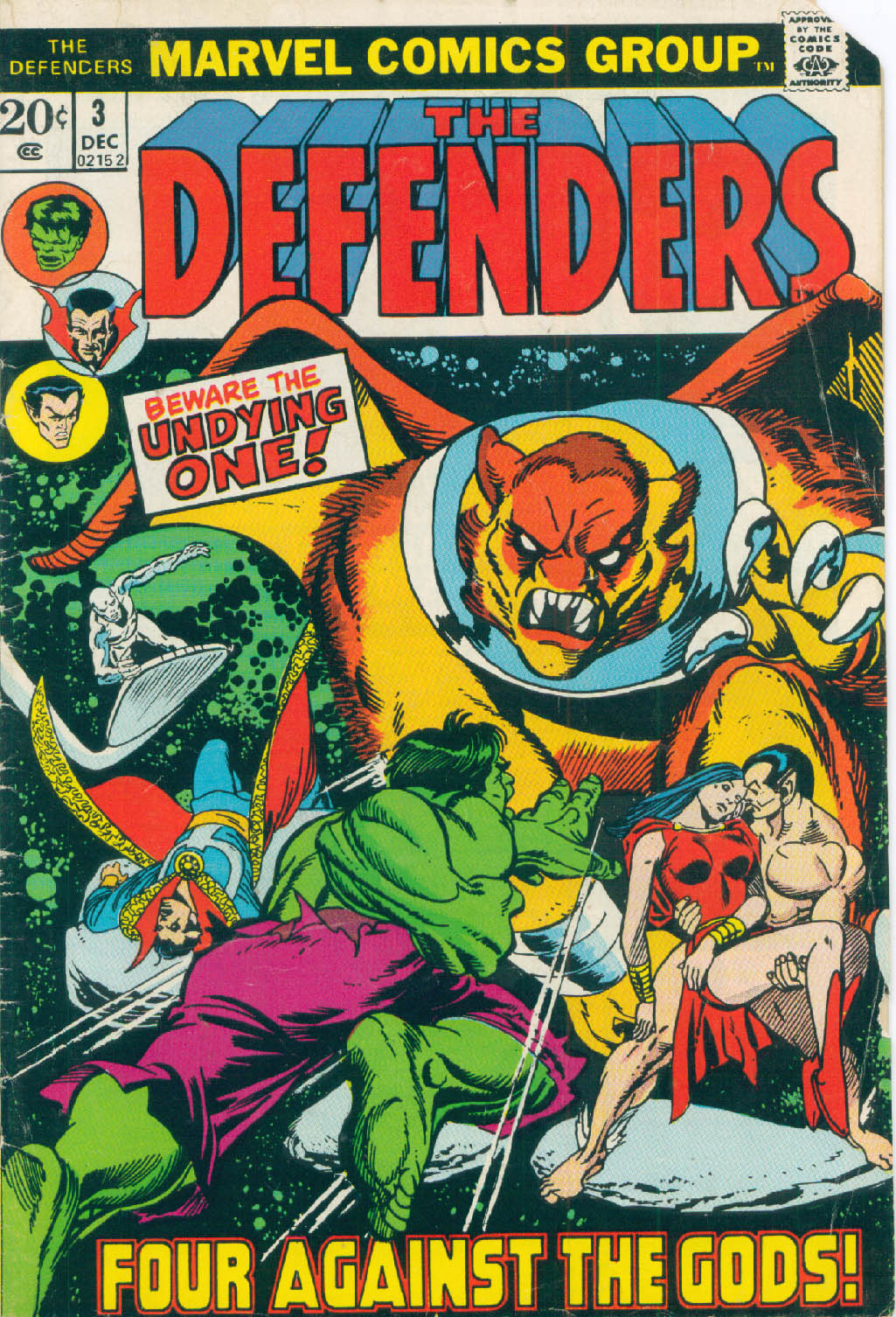 Read online The Defenders (1972) comic -  Issue #3 - 1