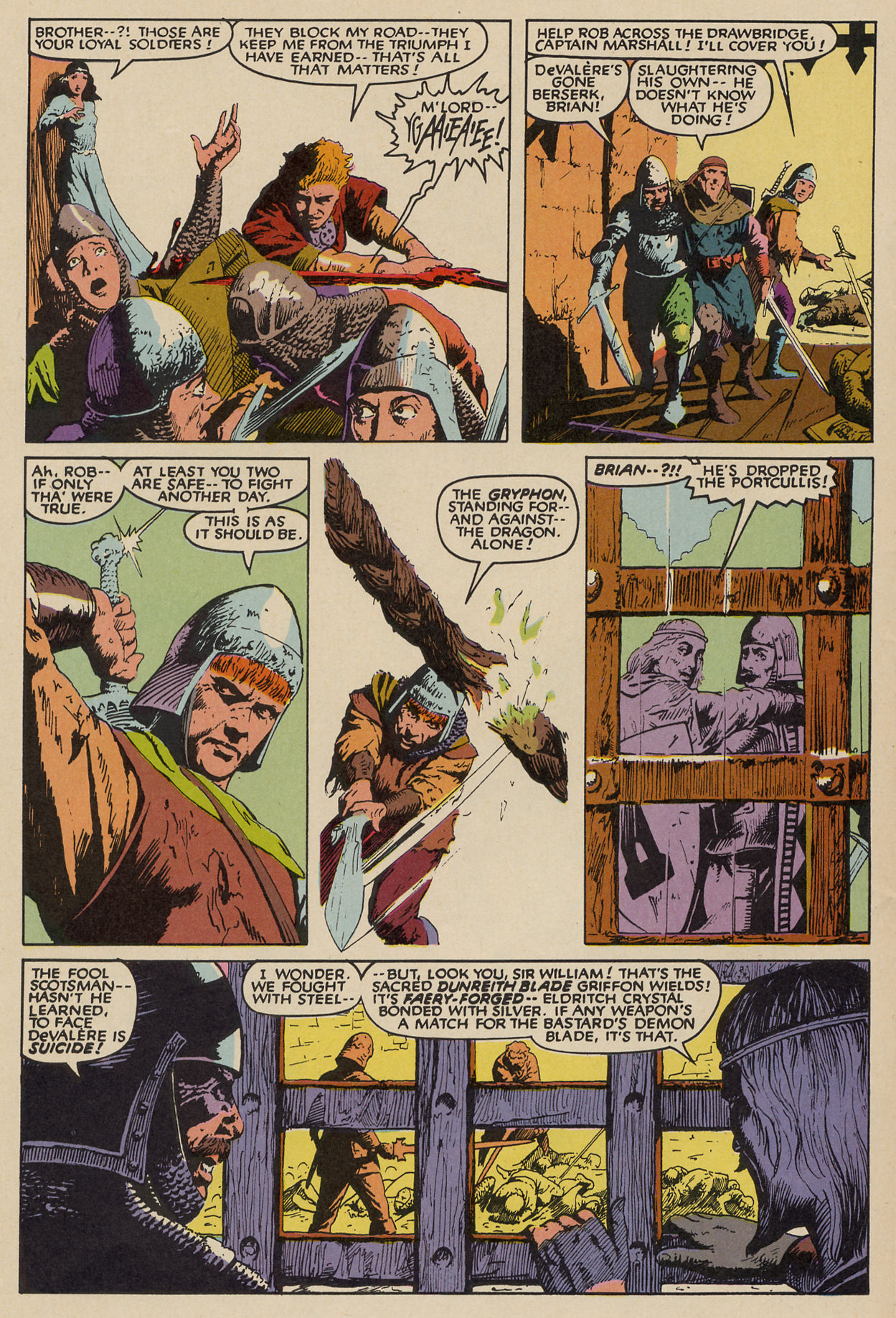 Read online The Black Dragon comic -  Issue #6 - 8