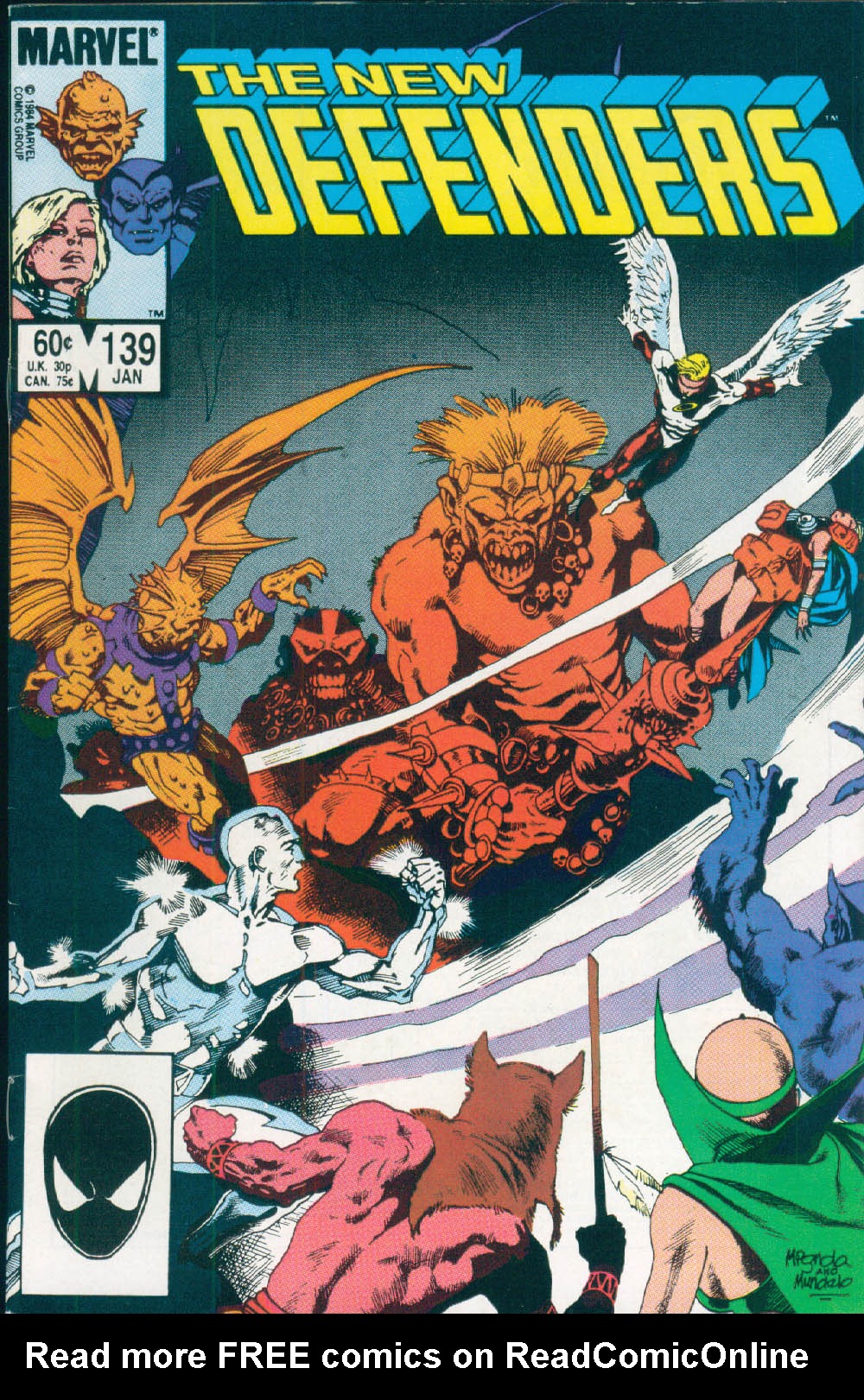 Read online The Defenders (1972) comic -  Issue #139 - 1