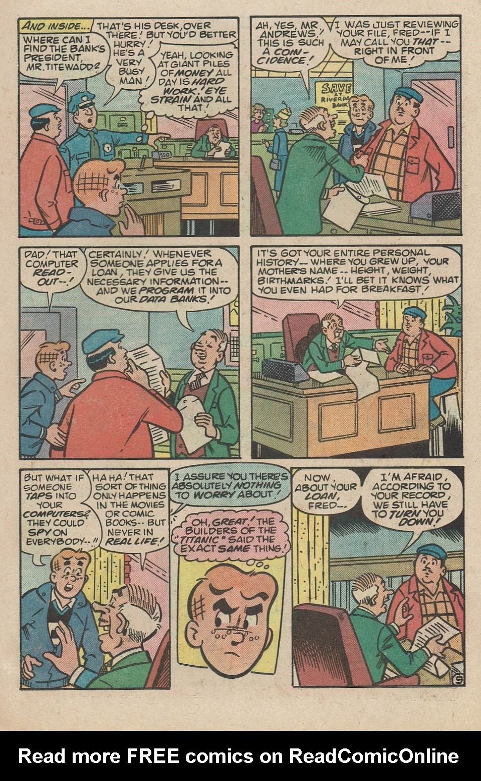 Read online Archie at Riverdale High (1972) comic -  Issue #95 - 15