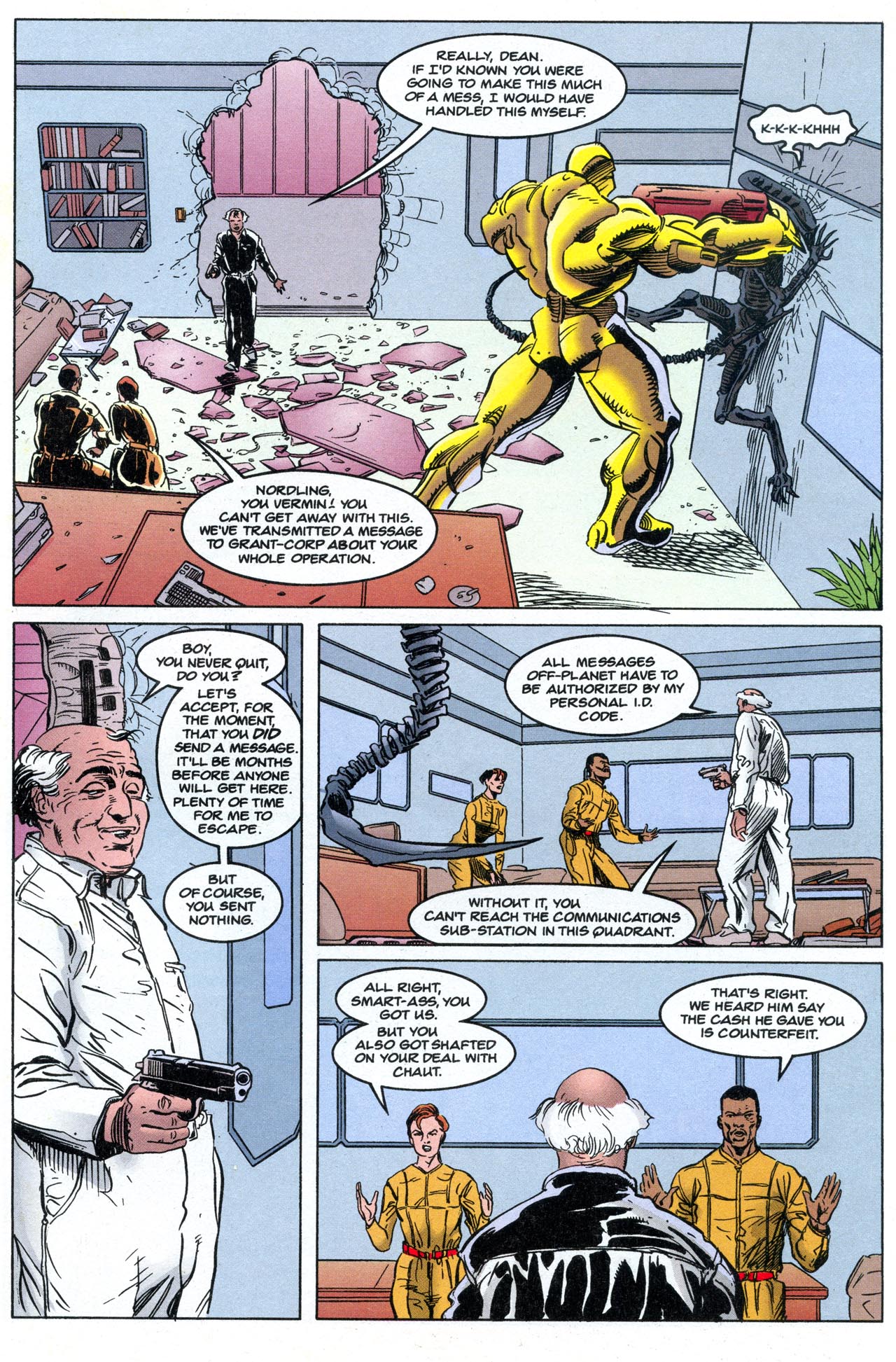 Read online Aliens: Stronghold comic -  Issue #3 - 19