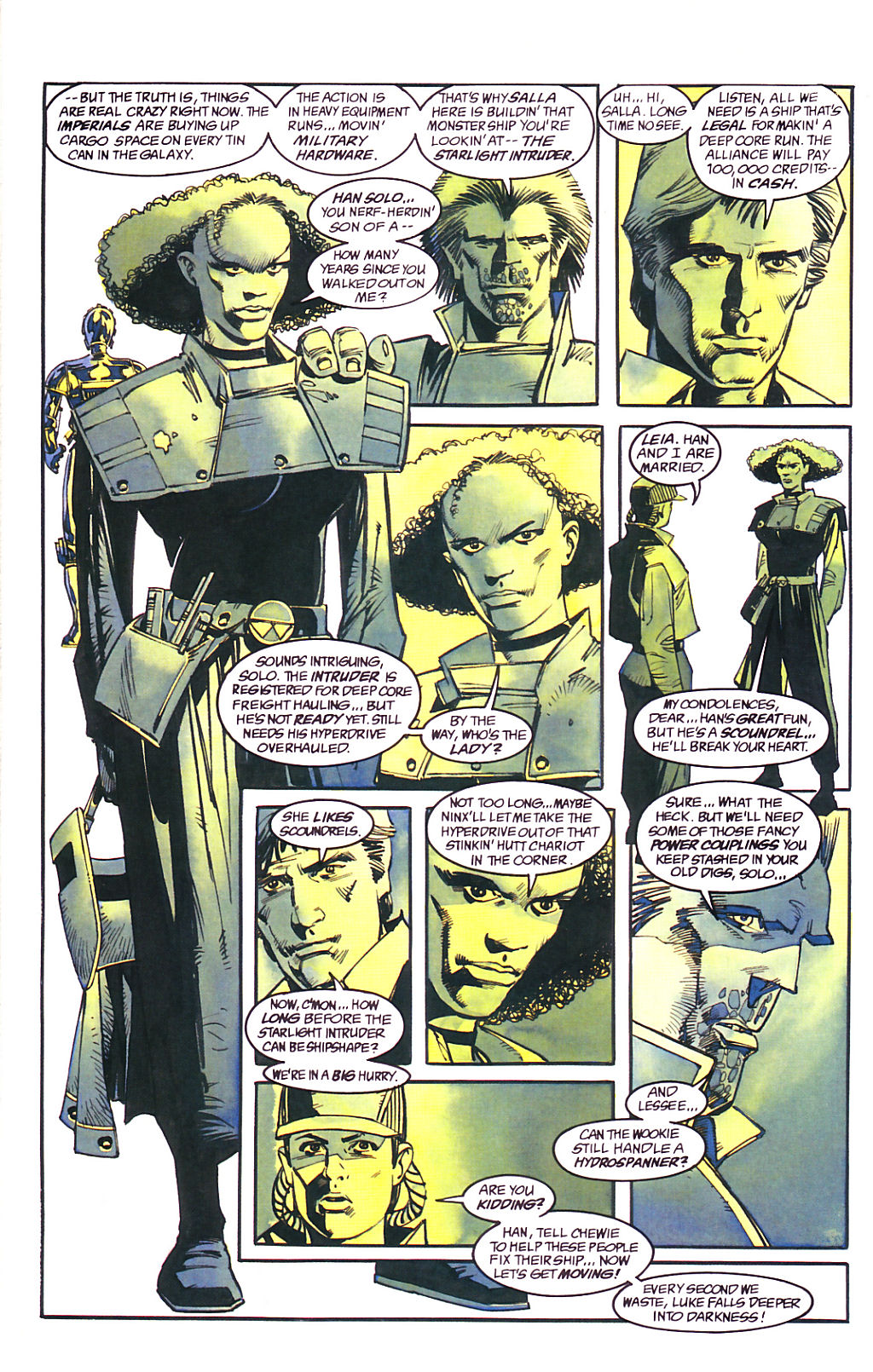 Read online Star Wars: Dark Empire comic -  Issue #3 - 24