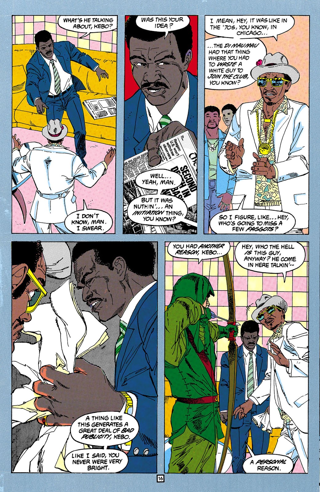Green Arrow (1988) issue 6 - Page 17