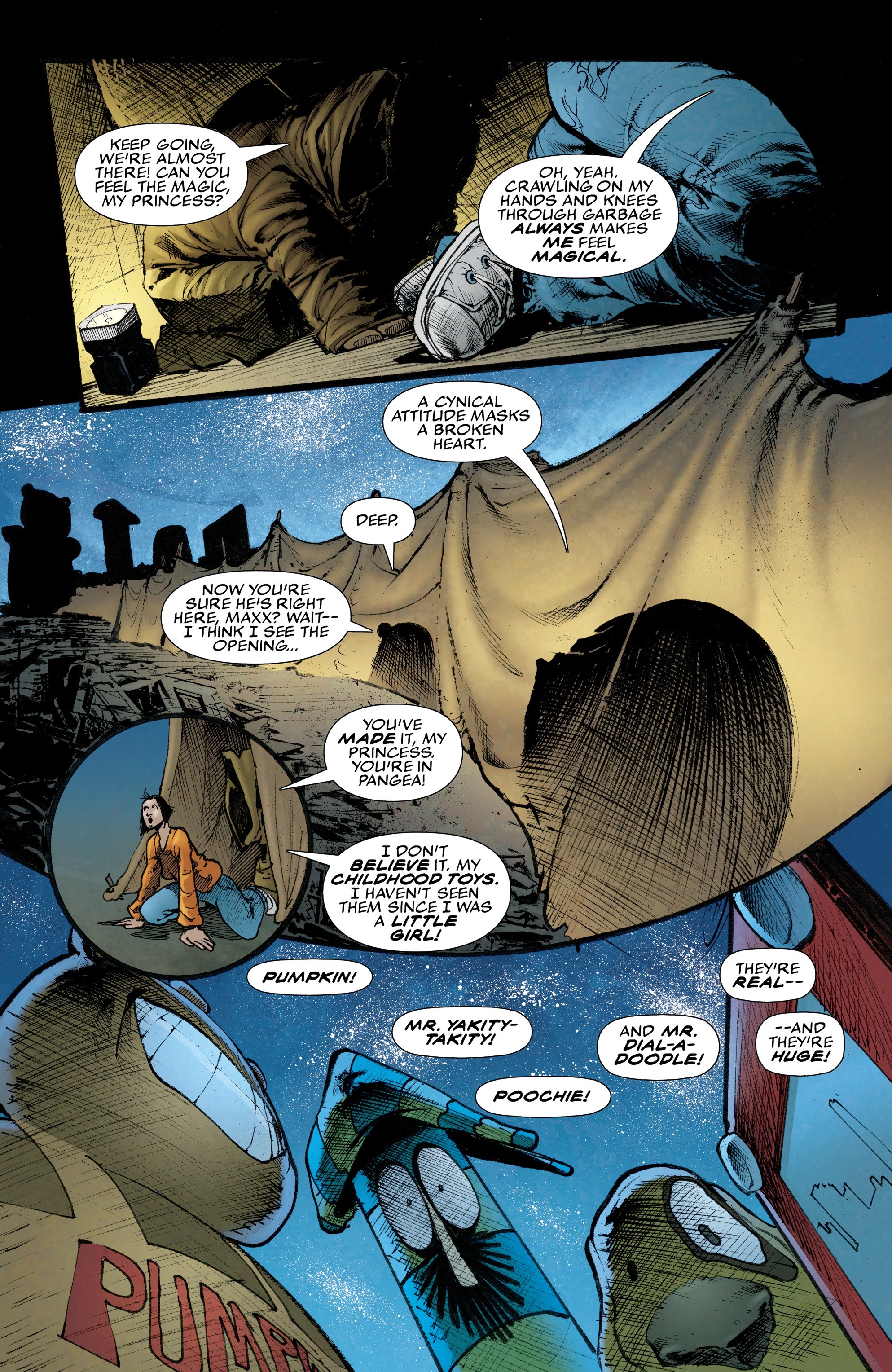 Read online The Maxx 100 Page Giant comic -  Issue # TPB - 58