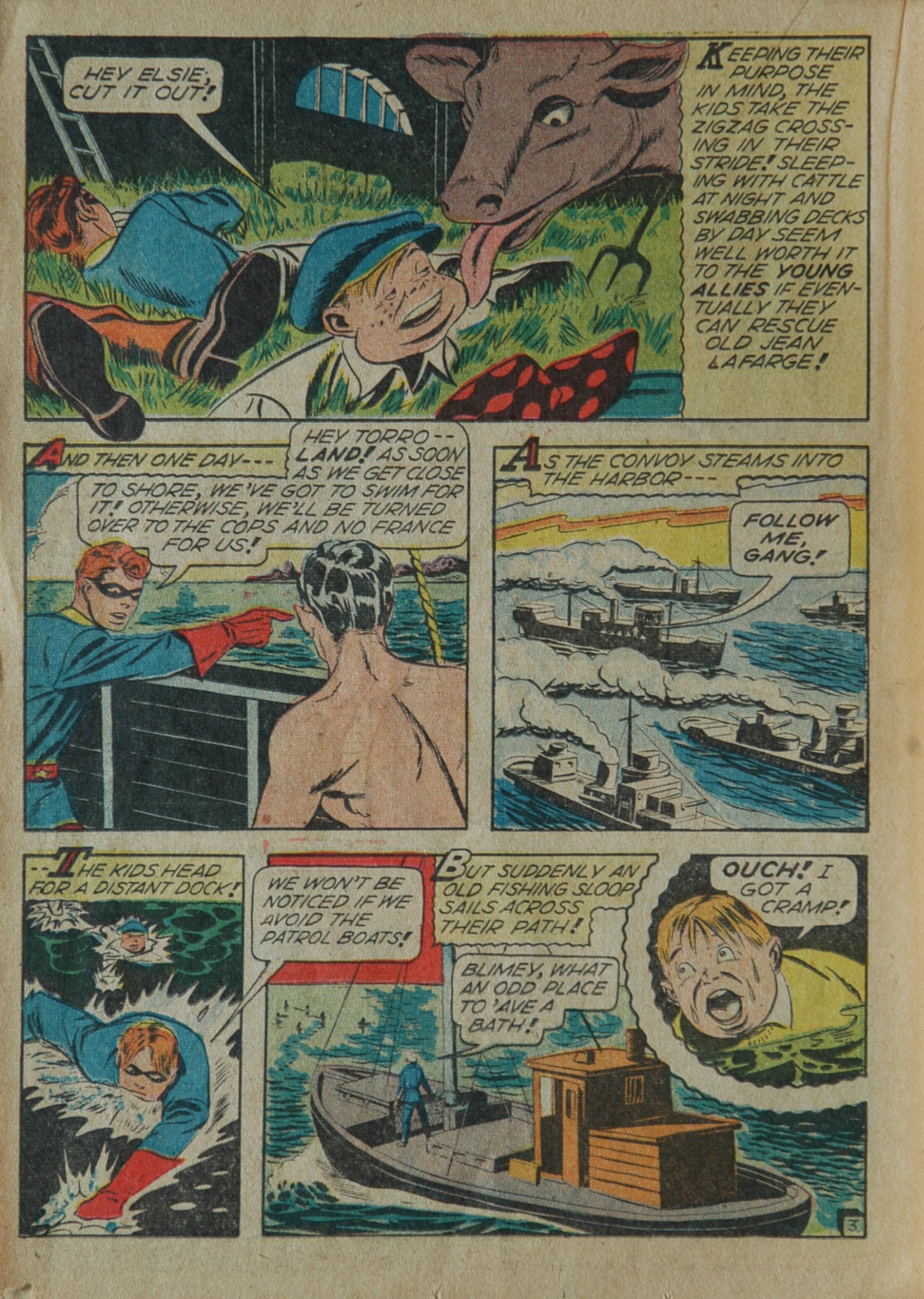 Read online Young Allies Comics comic -  Issue #9 - 40