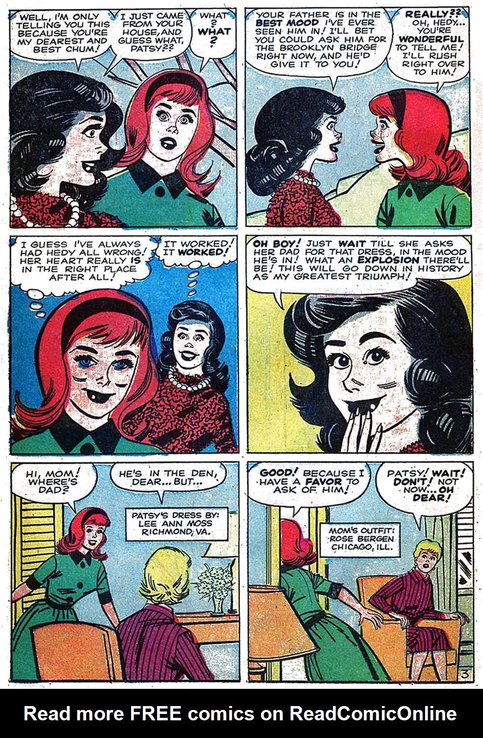 Read online Patsy and Hedy comic -  Issue #81 - 21
