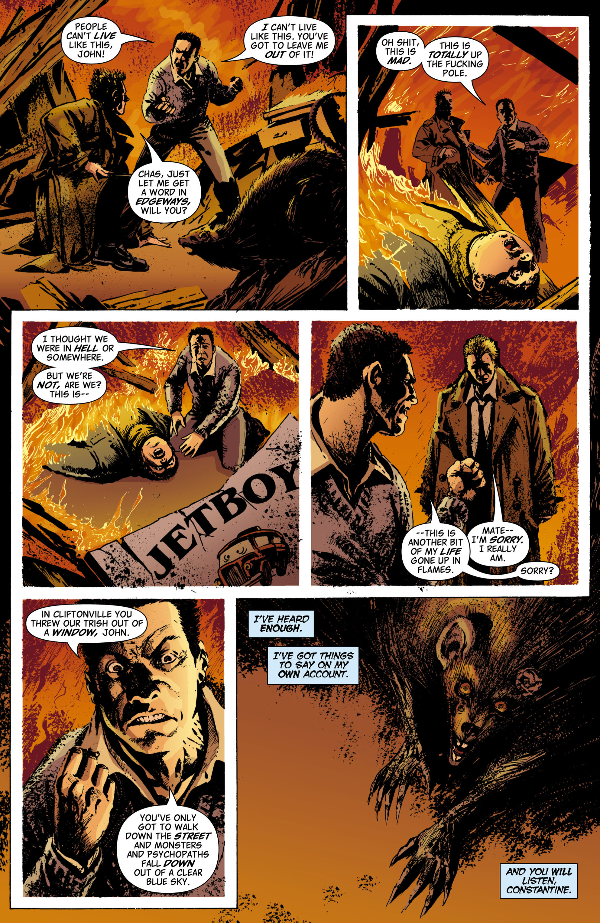 Read online Hellblazer comic -  Issue #203 - 6