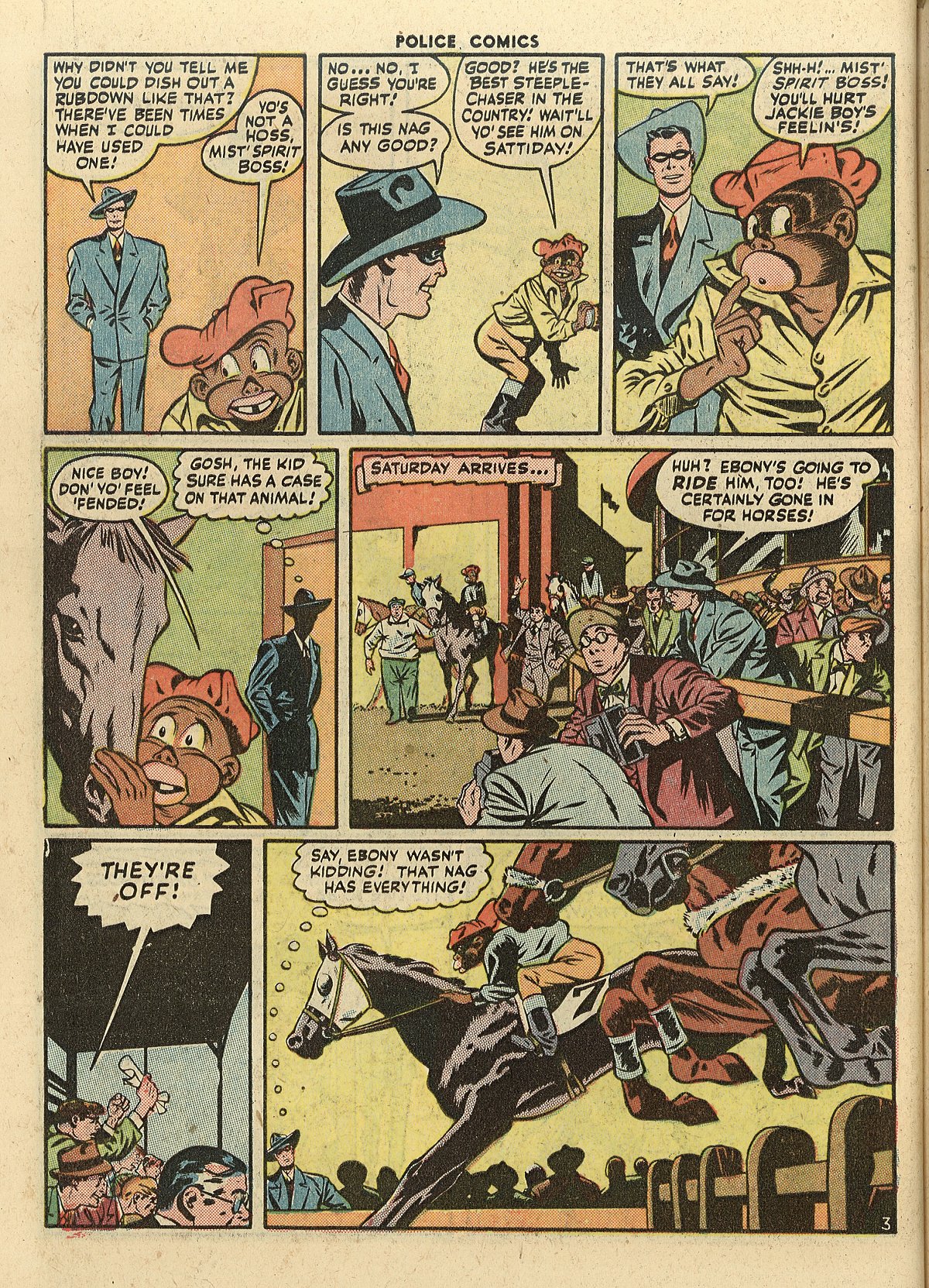 Read online Police Comics comic -  Issue #57 - 54