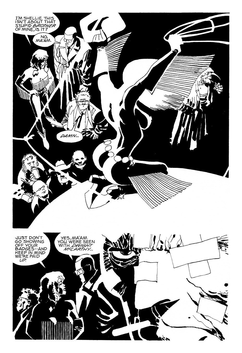 Read online Sin City: A Dame to Kill For comic -  Issue # Full - 169