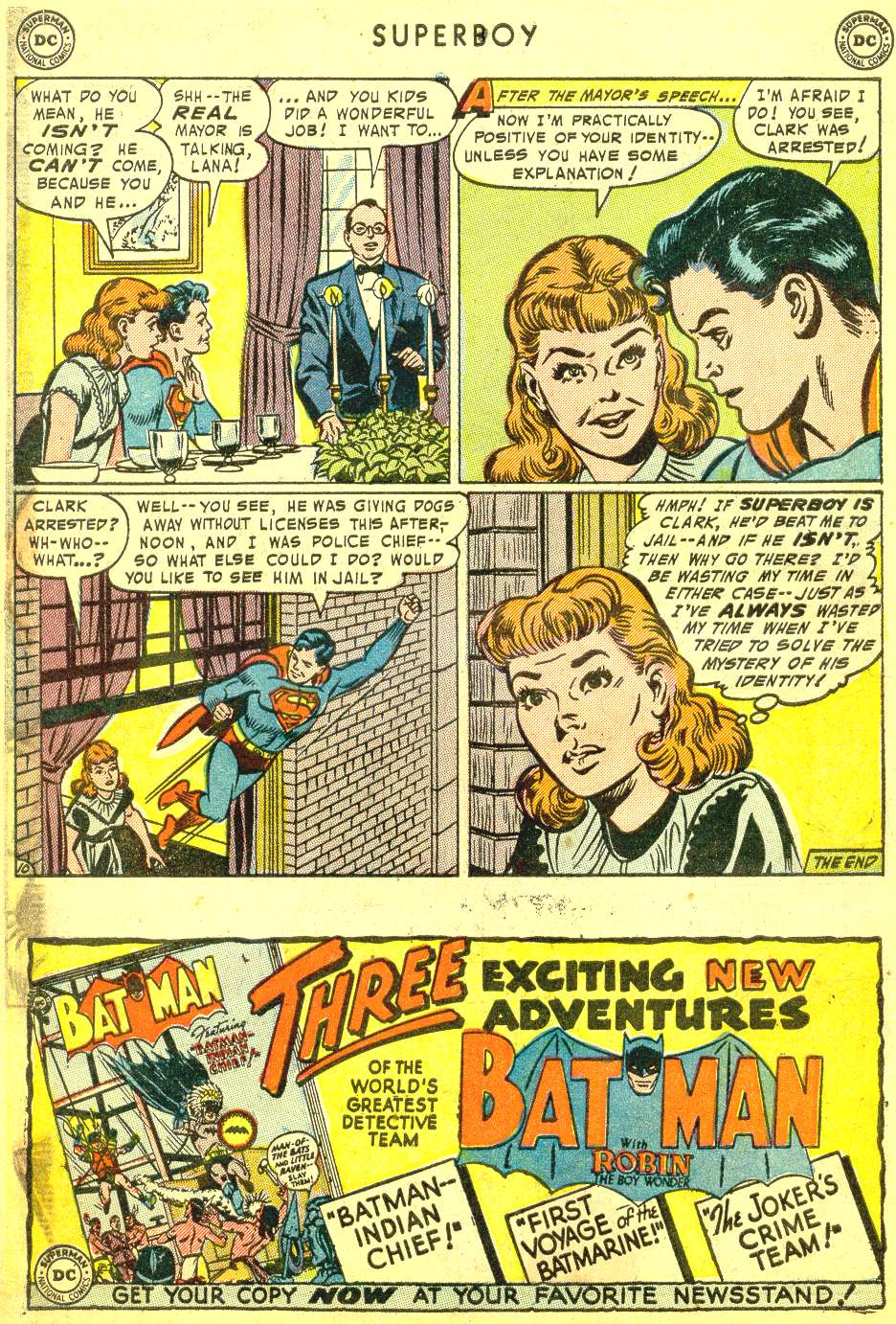 Read online Superboy (1949) comic -  Issue #35 - 11